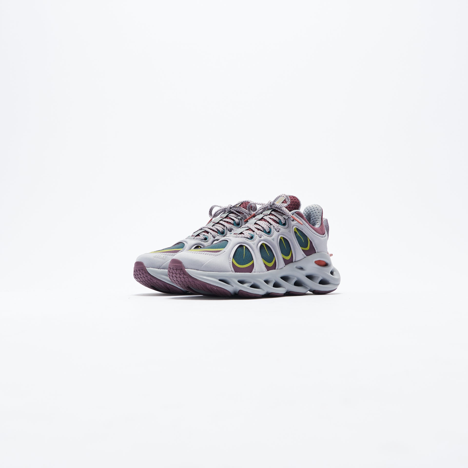 Li-Ning WMNS Arc Ace - Grey / Maroon / Green