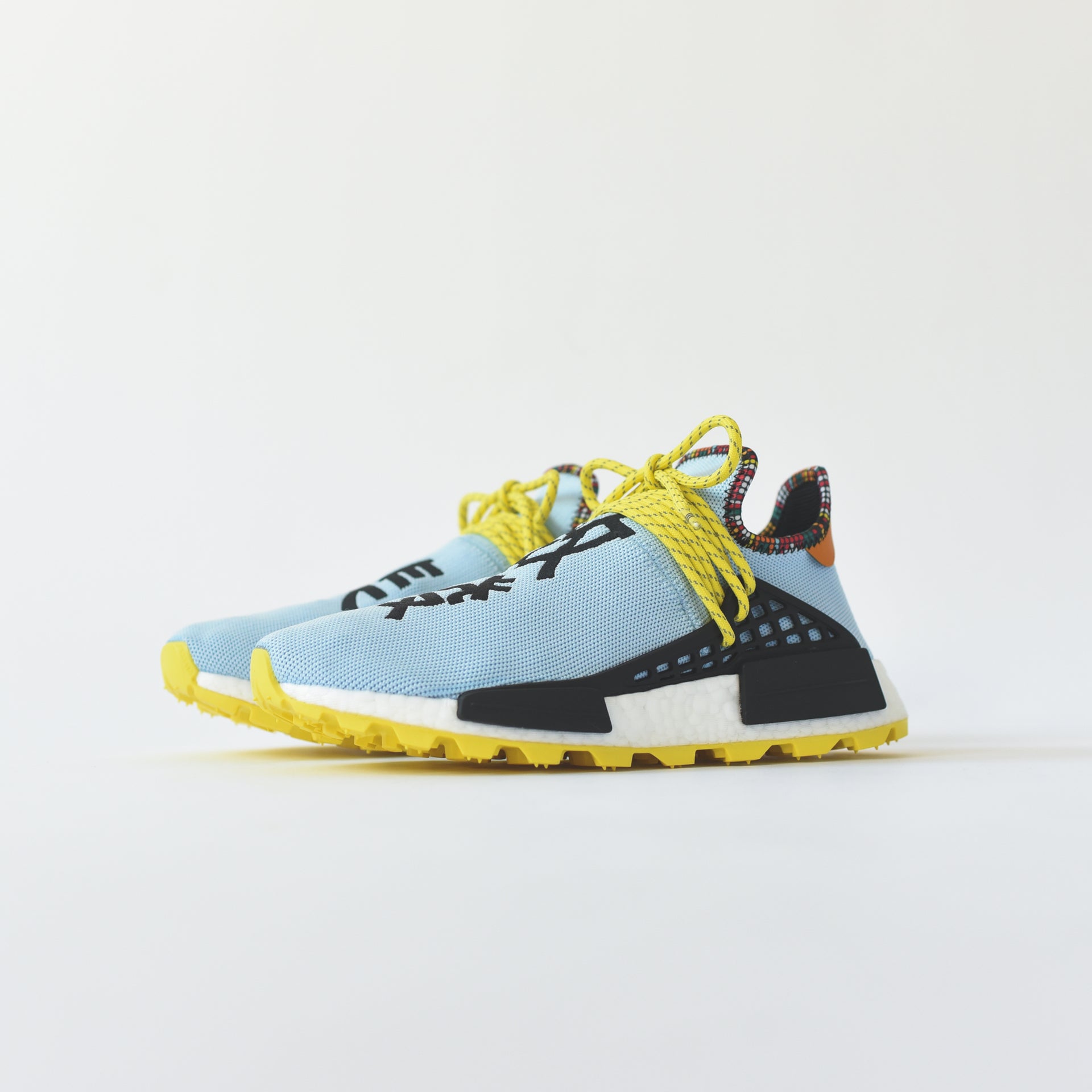 adidas Originals x Pharrell Williams Solar HU NMD - Clear Sky / Bright Yellow / Black