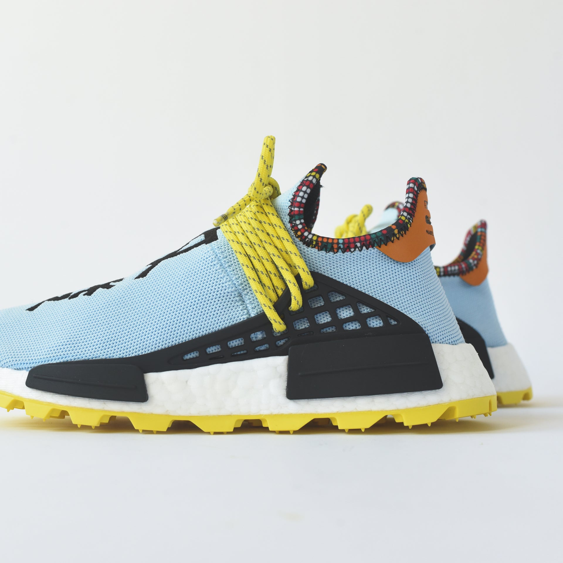 adidas Originals x Pharrell Williams Solar HU NMD - Clear Sky / Bright Yellow / Black