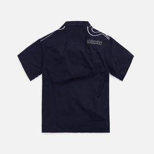 Marni S/S Bowling Shirt - Blueblack