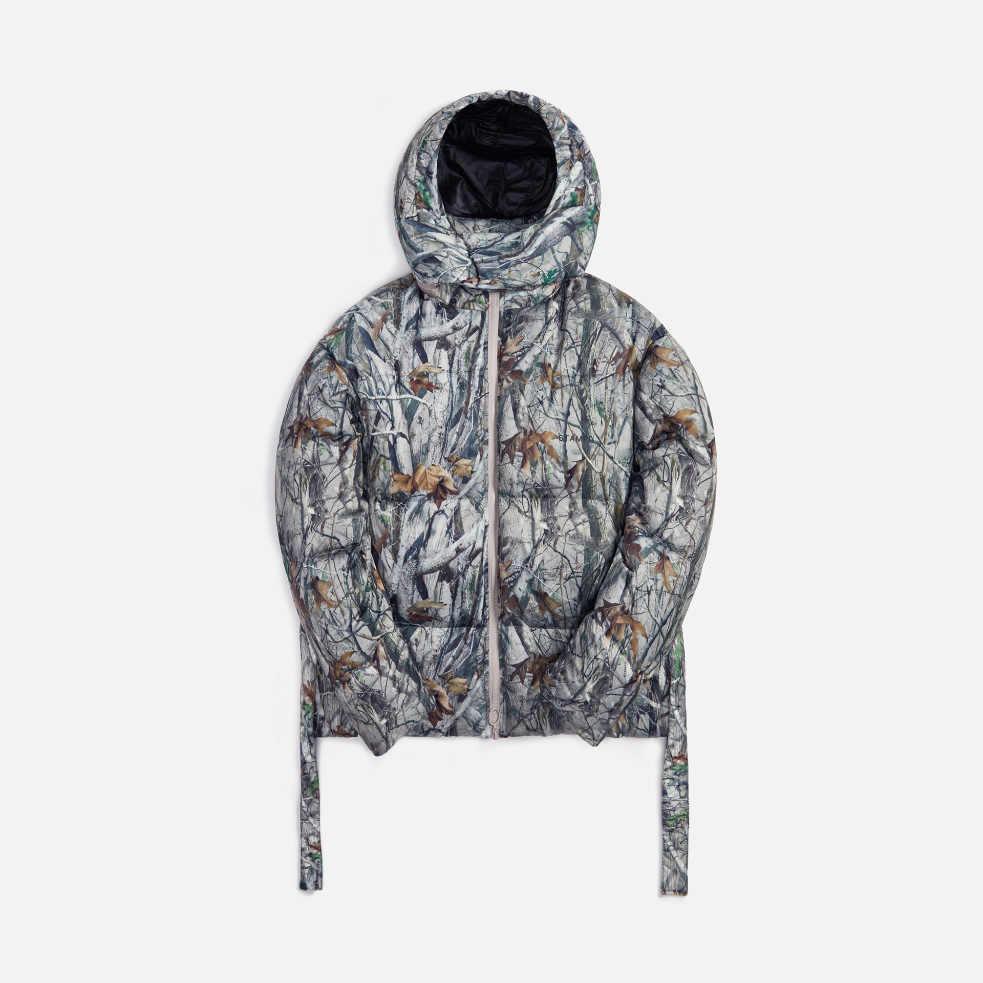 Stampd Terrain Crop Puffer Jacket - Camo