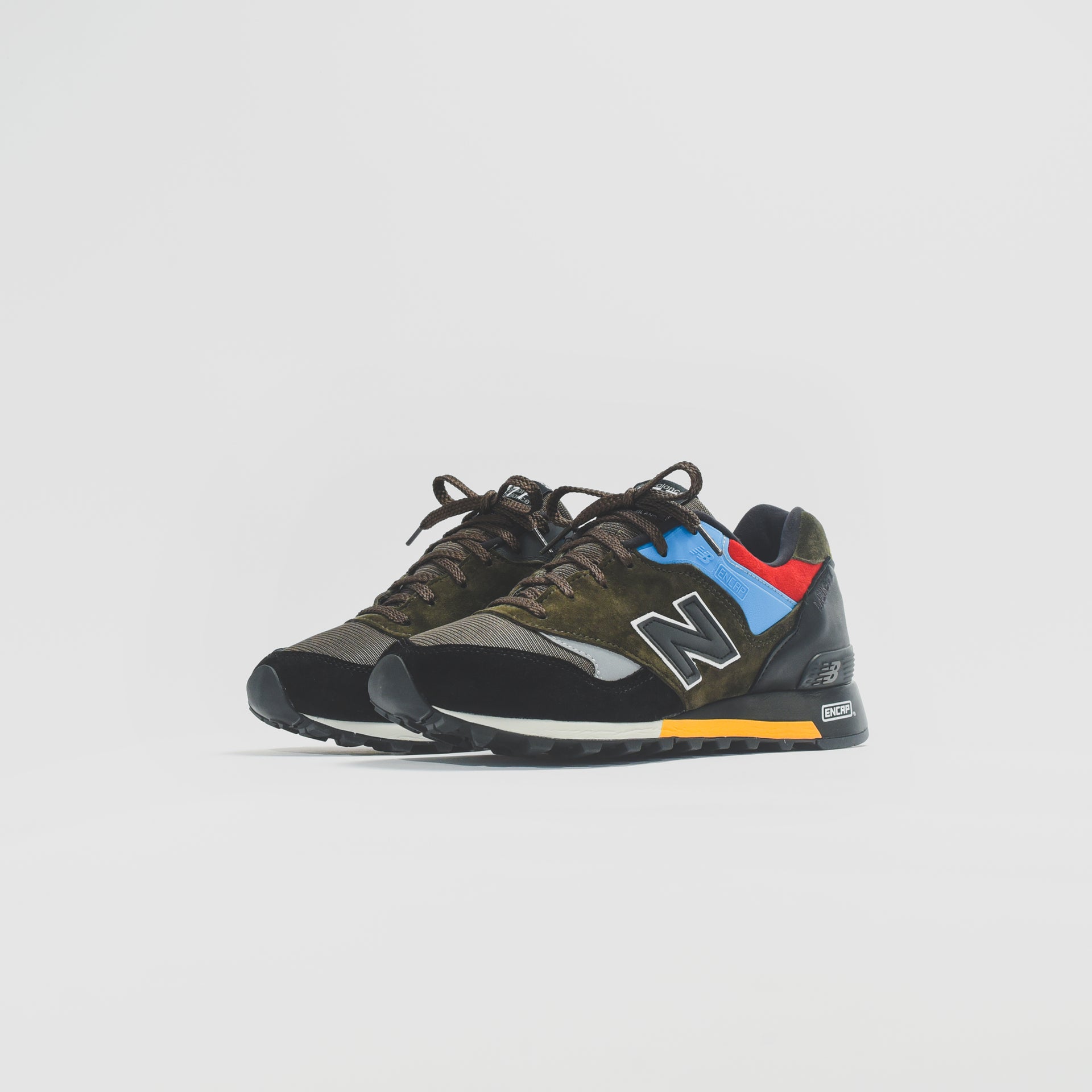 New Balance ML577V1 - Black / Dark Olive