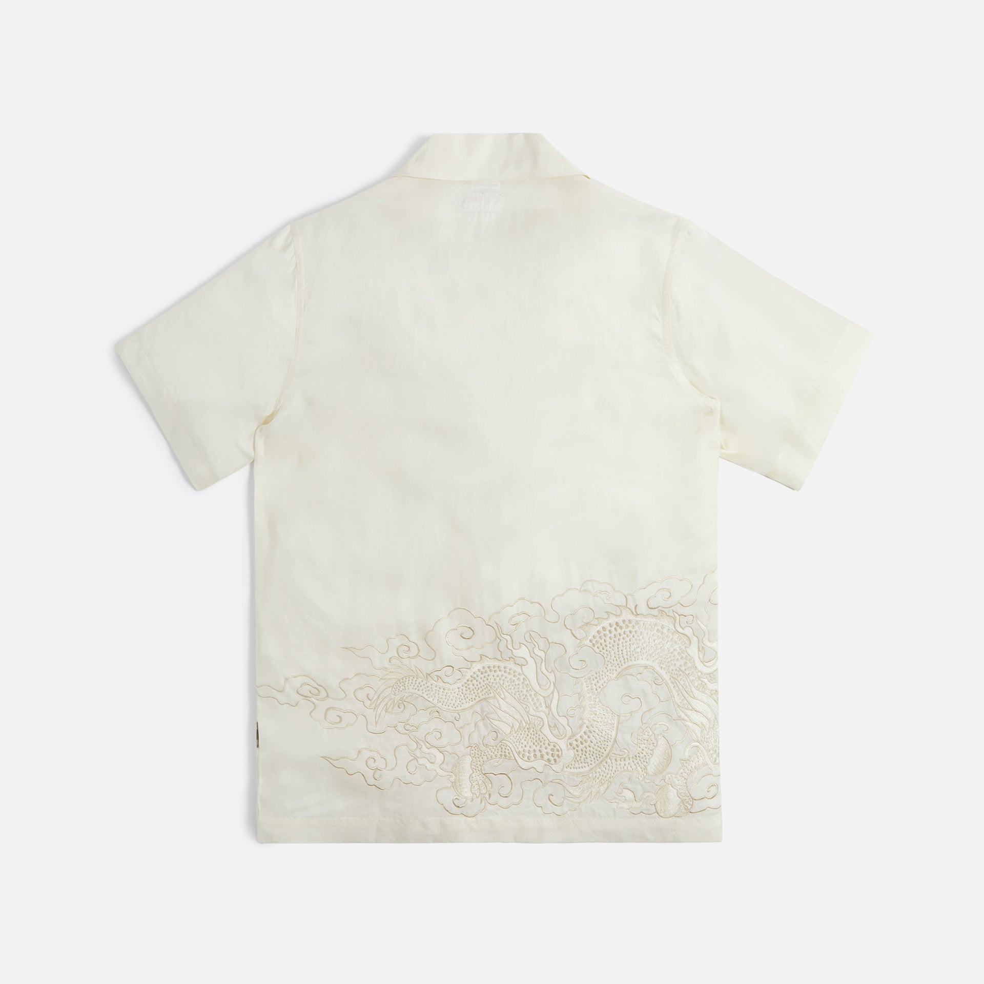 Maharishi Tibetan Dragon Camp Shirt - Ecru