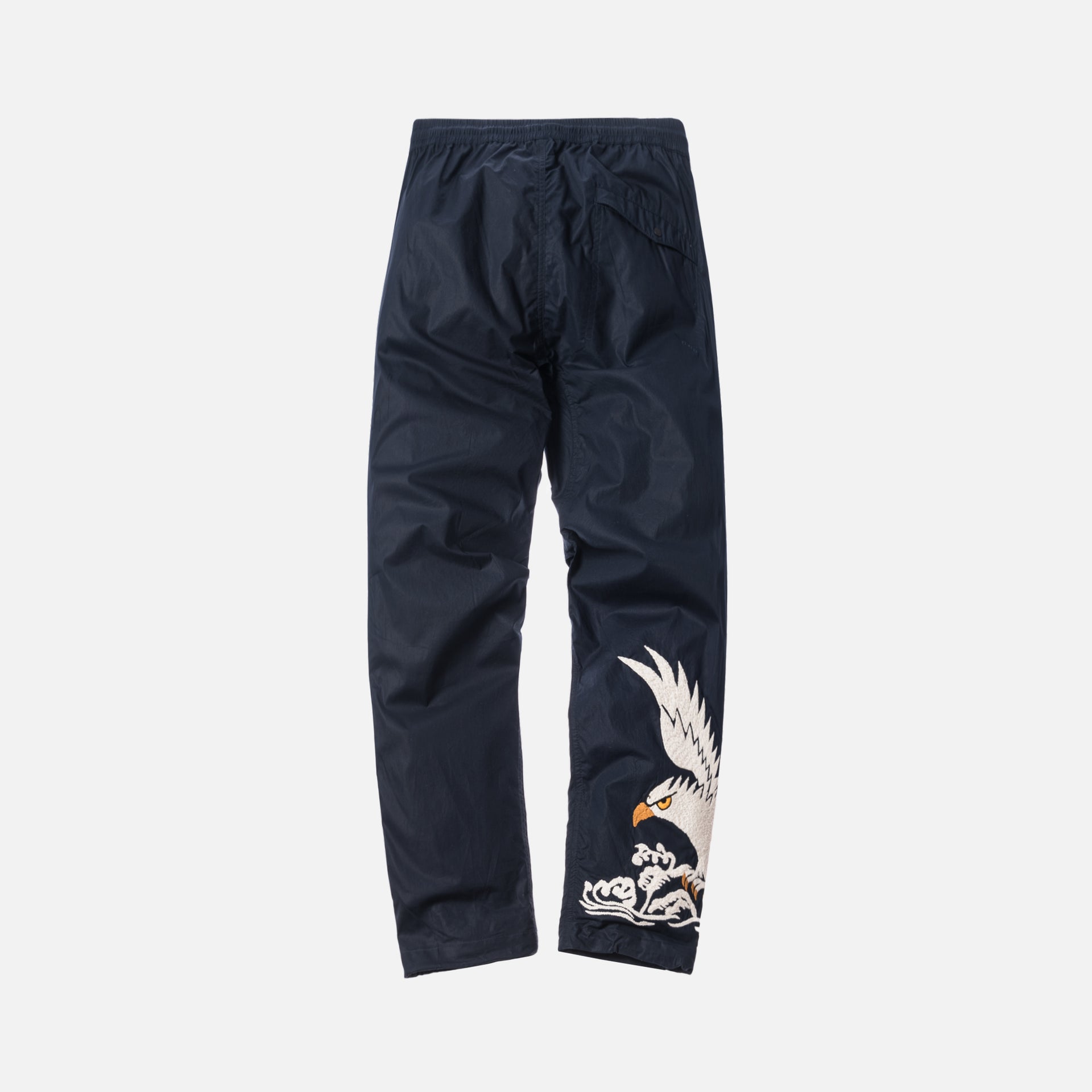 Maharishi Eagle Woven Track Pant - Navy