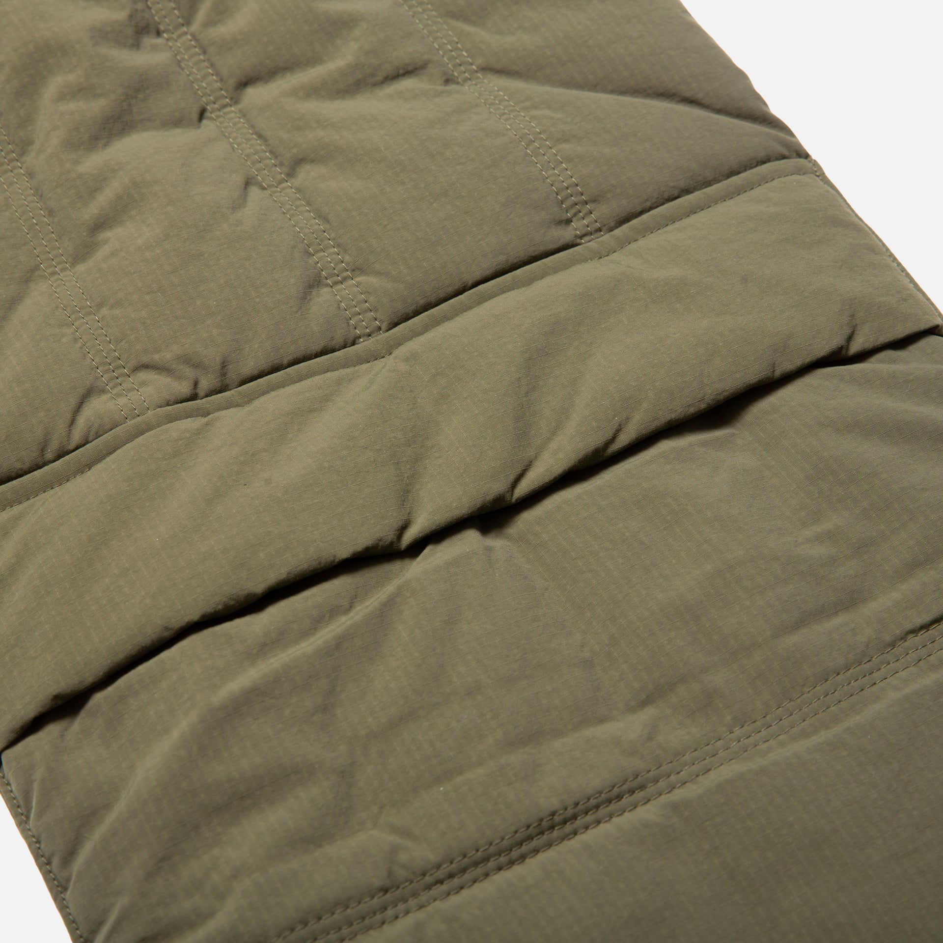 Maharishi Puffer Quilted Scarf - Olive