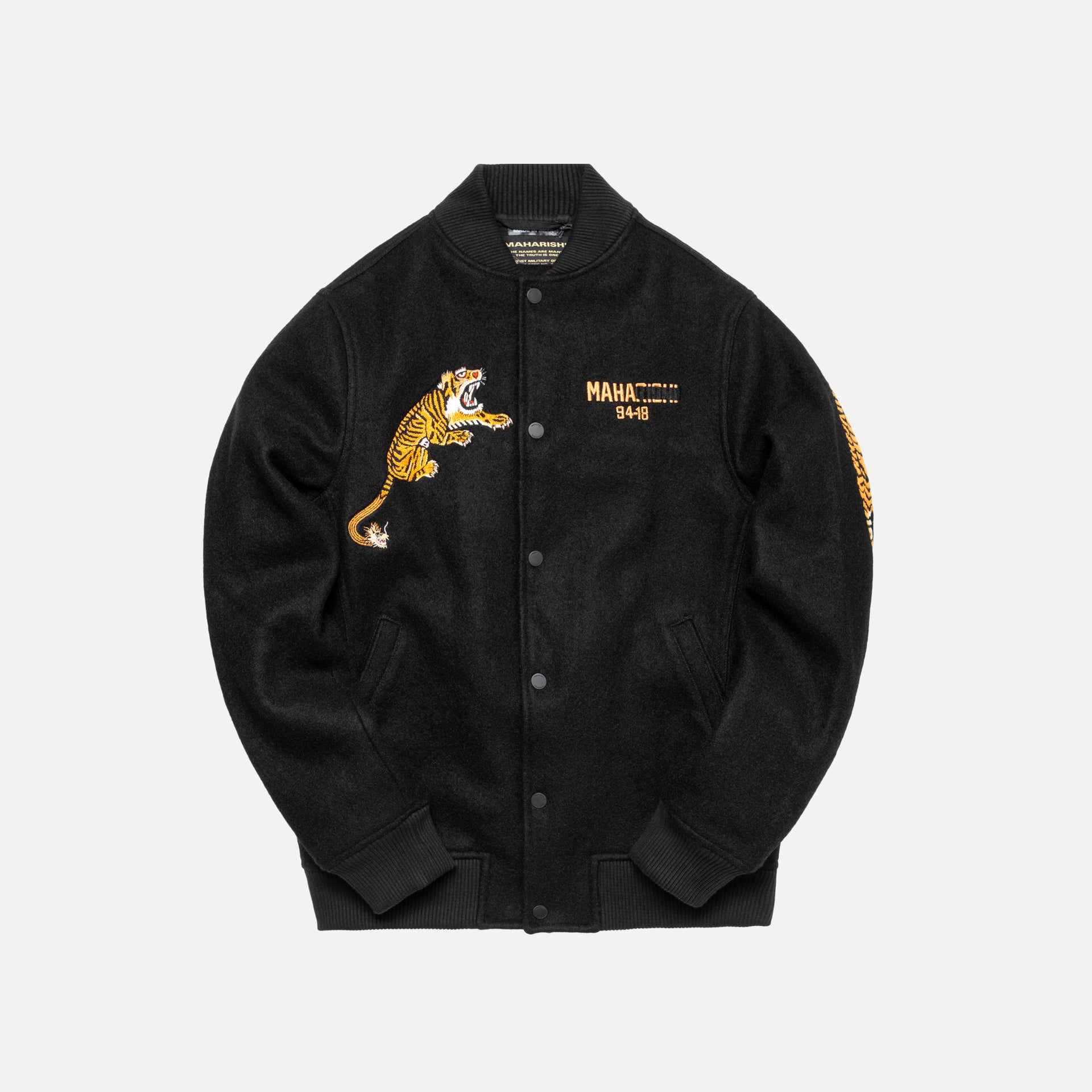 Maharishi Tiger Style Tour Jacket - Black