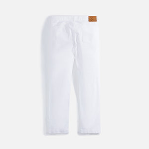 Massimo Alba Oceano Cotton Gabardine Pant - Bianco