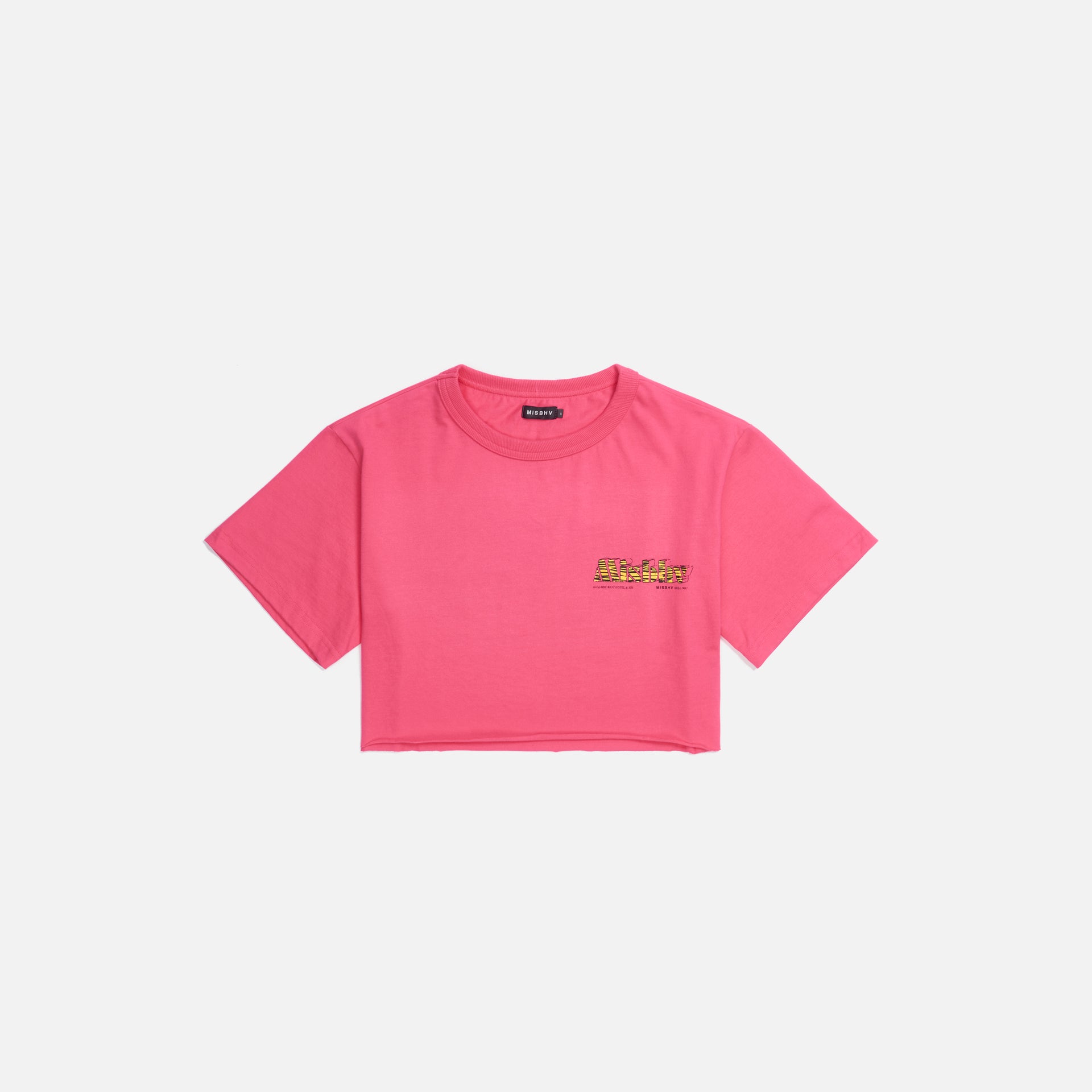 MISBHV The MBH Hotel & Spa Cropped Tee - Pink