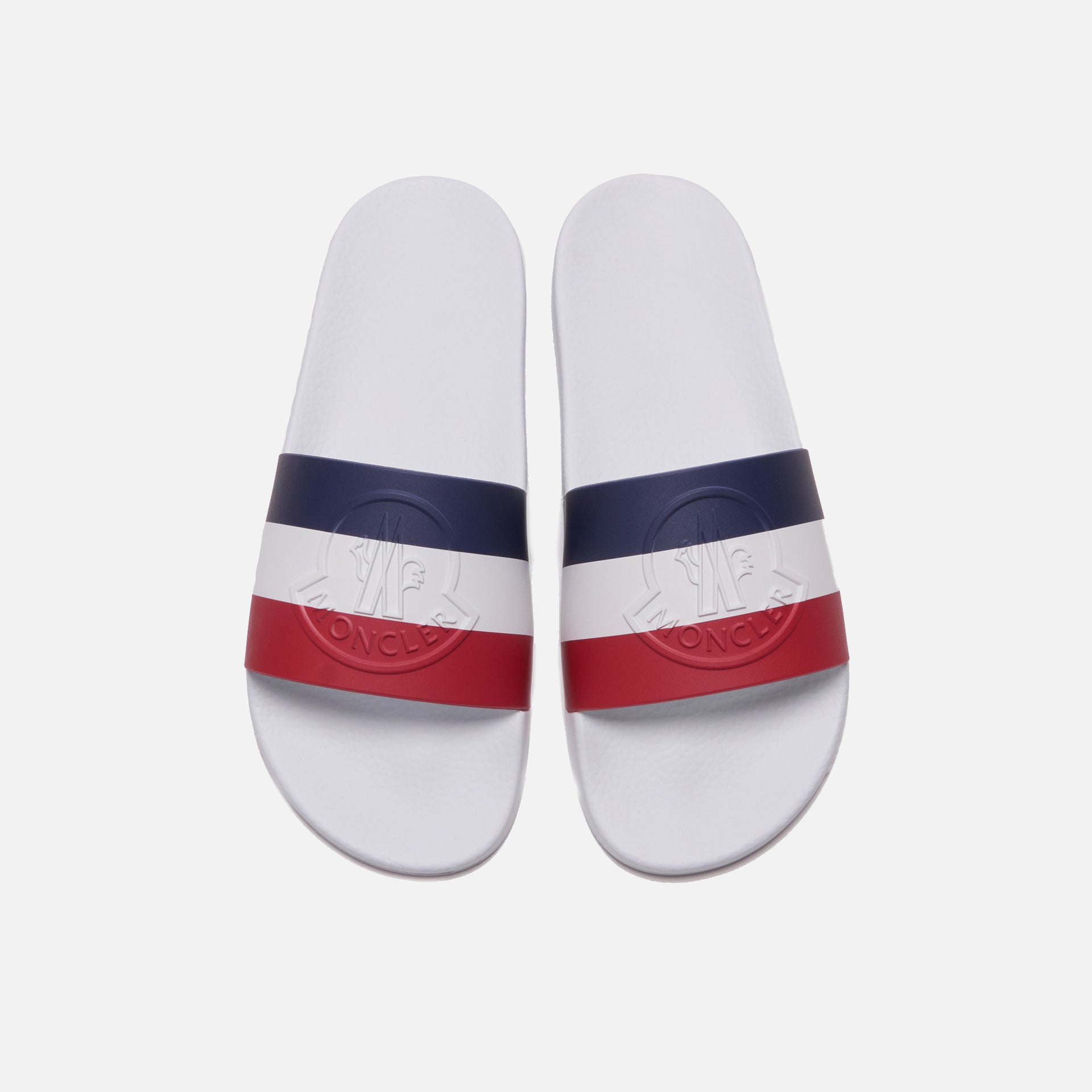 Moncler Basile Slides - White