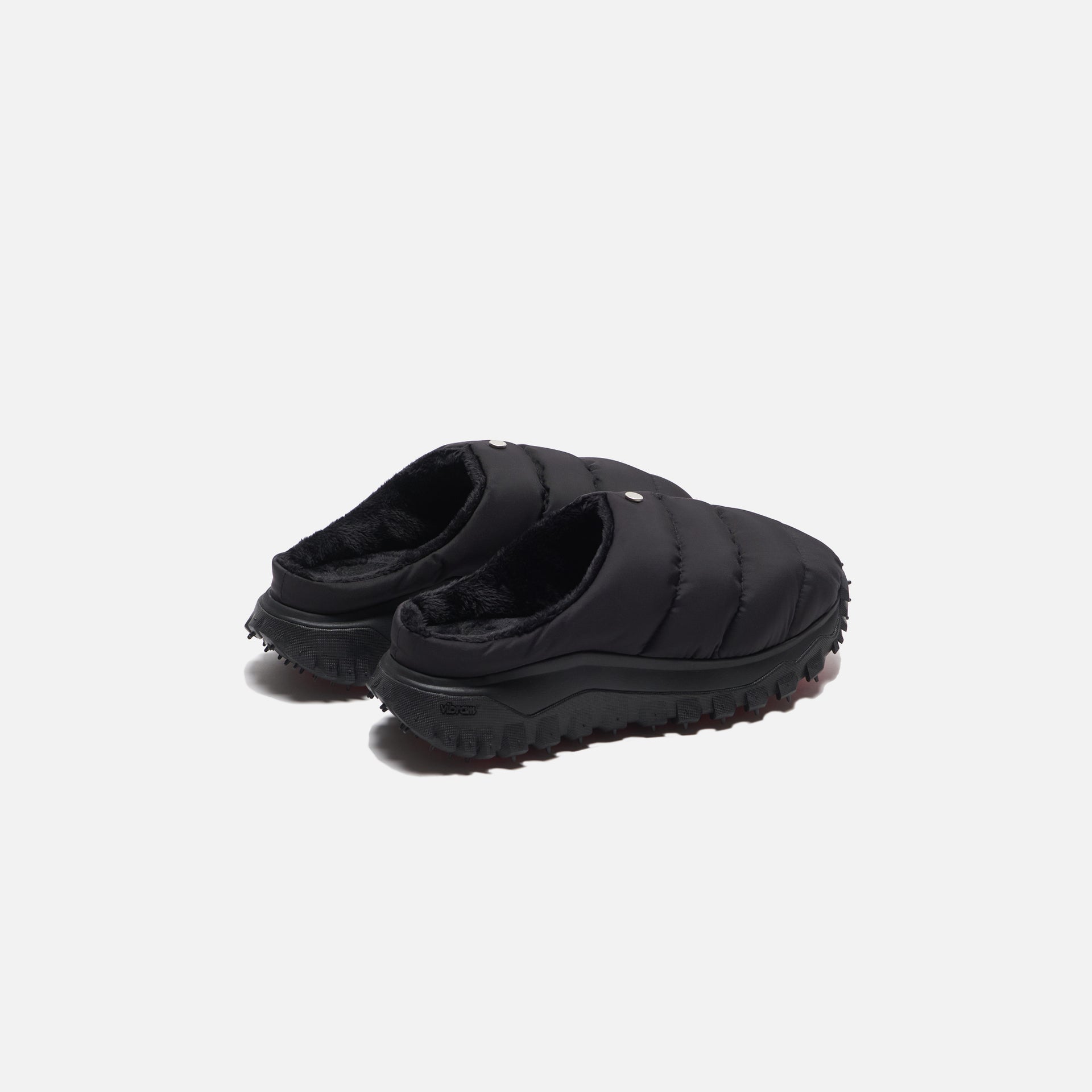 Moncler Puffer Trail Slide - Black