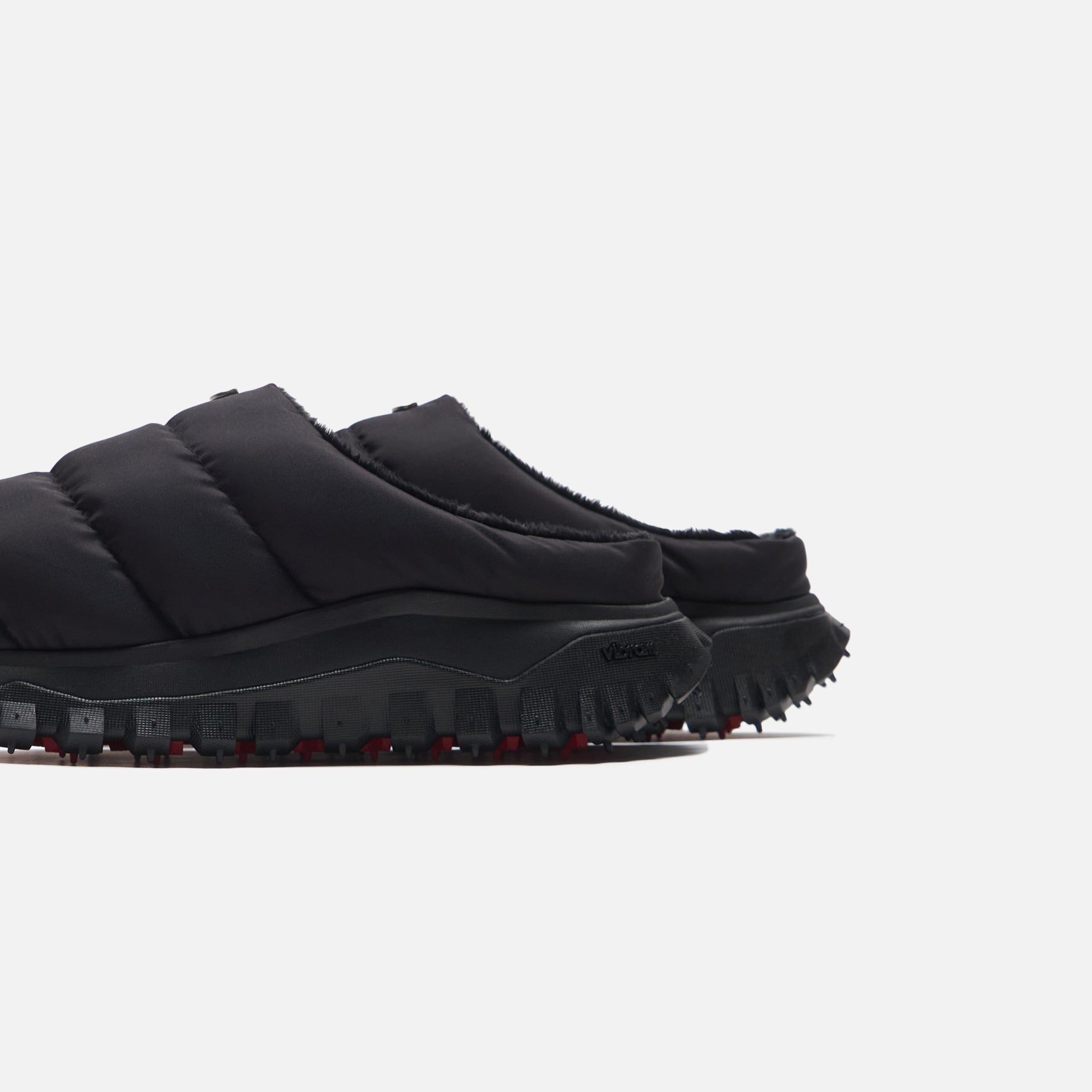 Moncler Puffer Trail Slide - Black