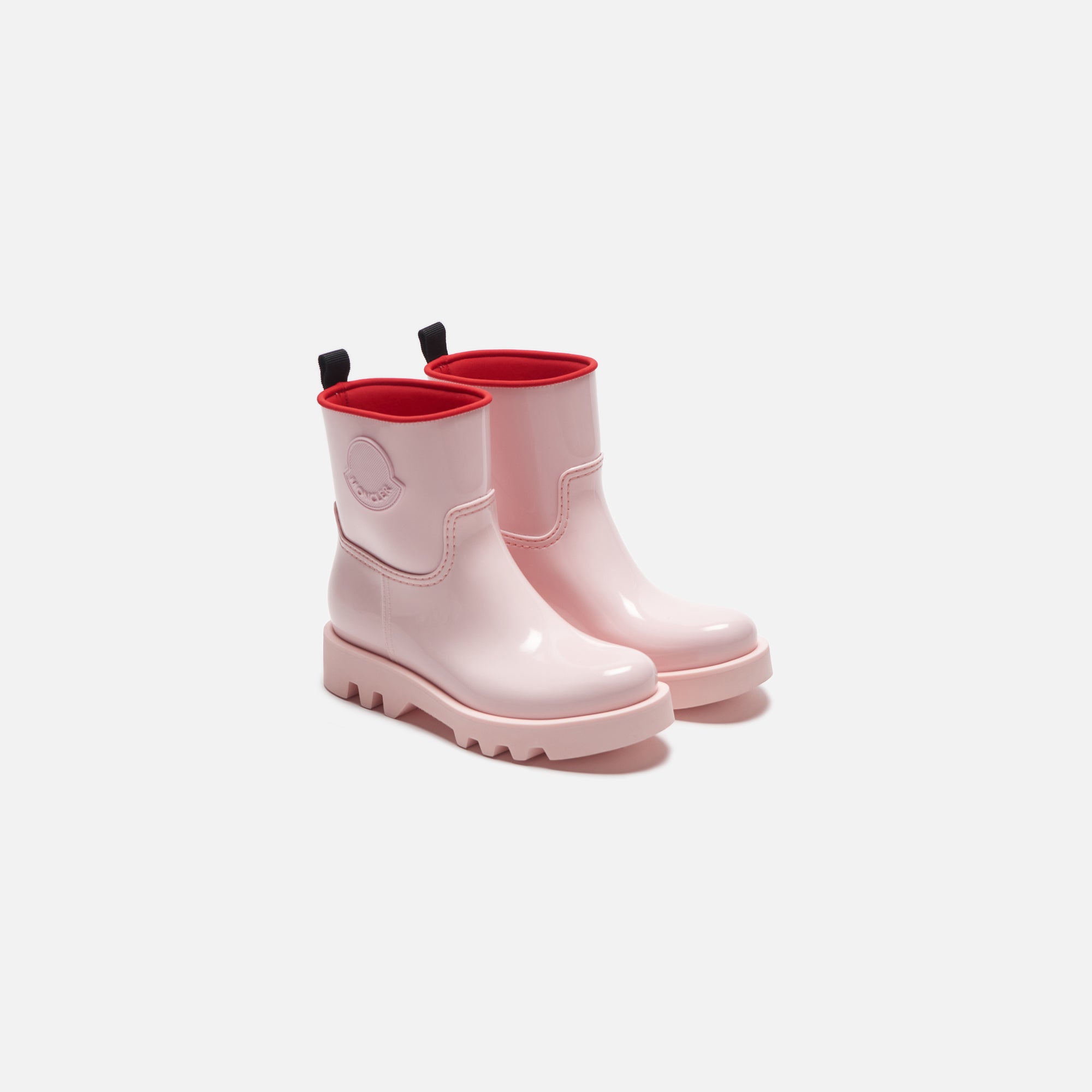 Moncler Ginette Rain Boots - Pink – Kith