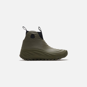 Moncler Acqua High Rain Boots - Military
