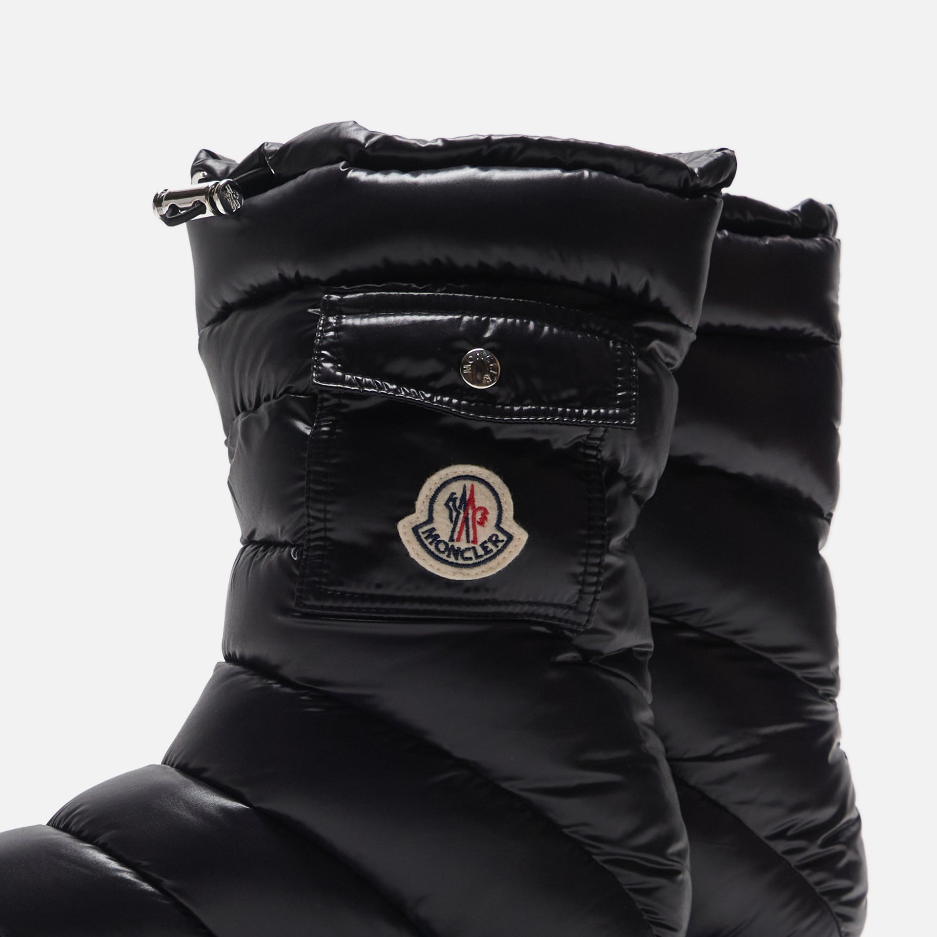 Moncler Gaia Pocket Mid Snow Boots - Black