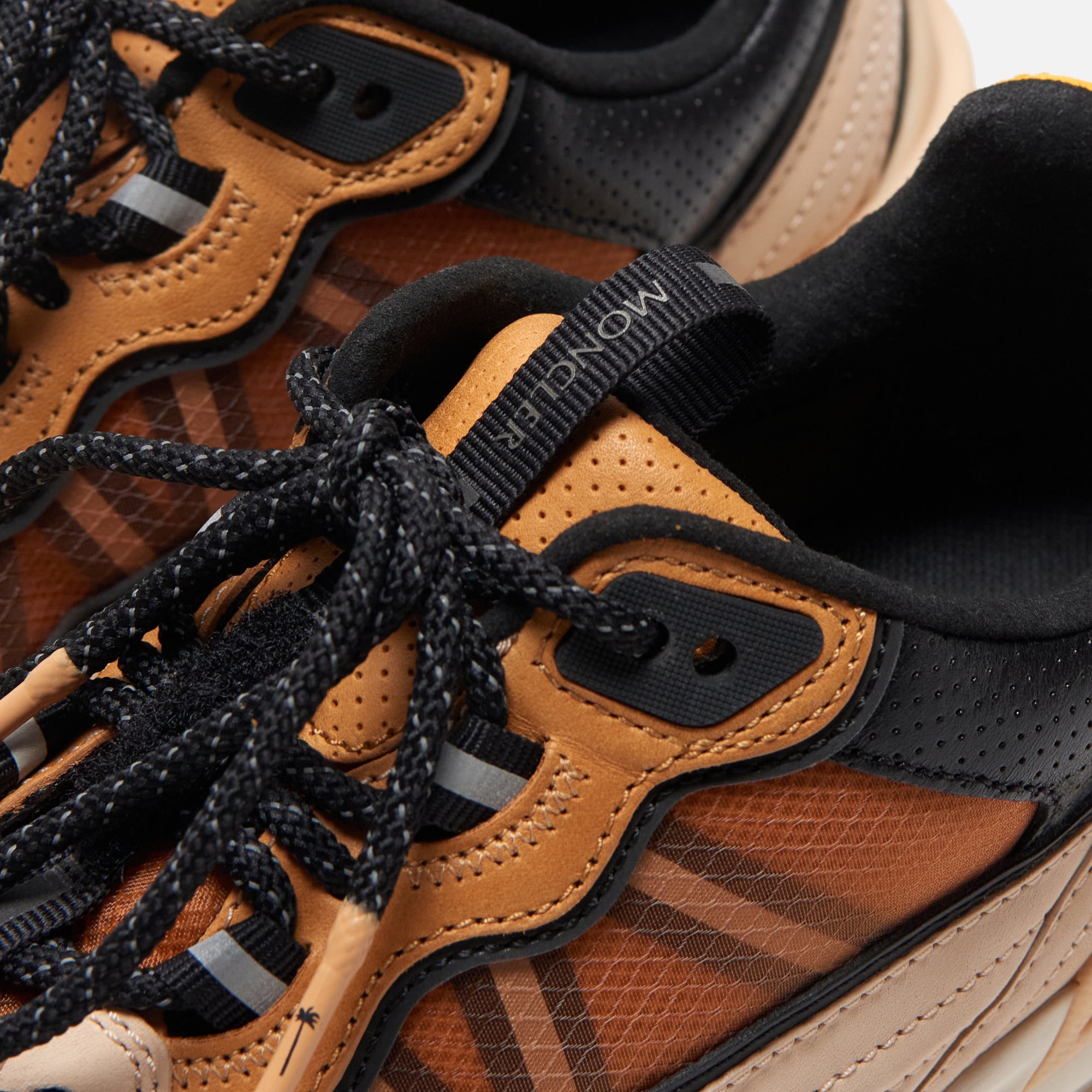 Moncler Palm Lite Runner Low Top Sneakers - Brown – Kith