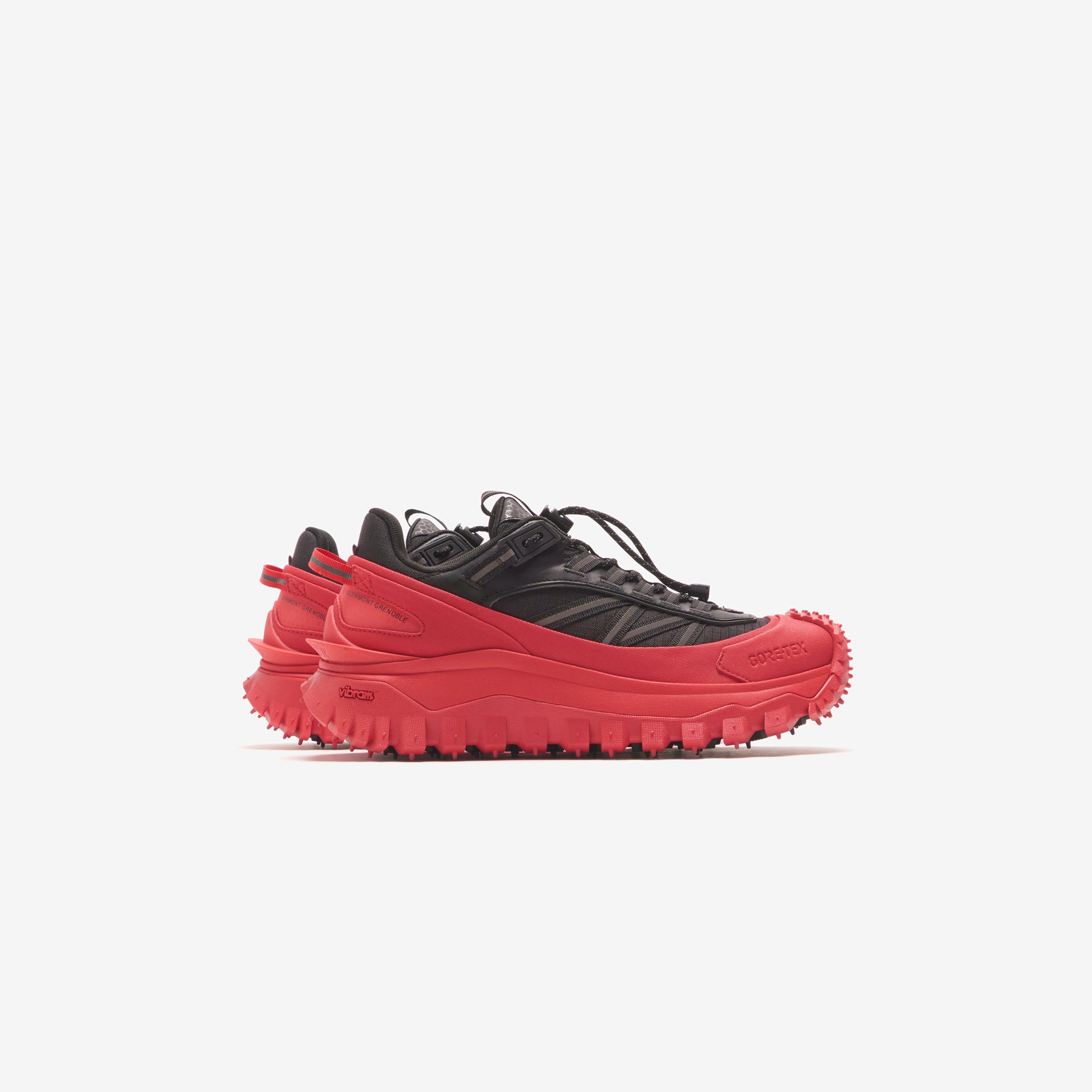 Moncler Trailgrip GTX Low Top Sneakers - Red / Black