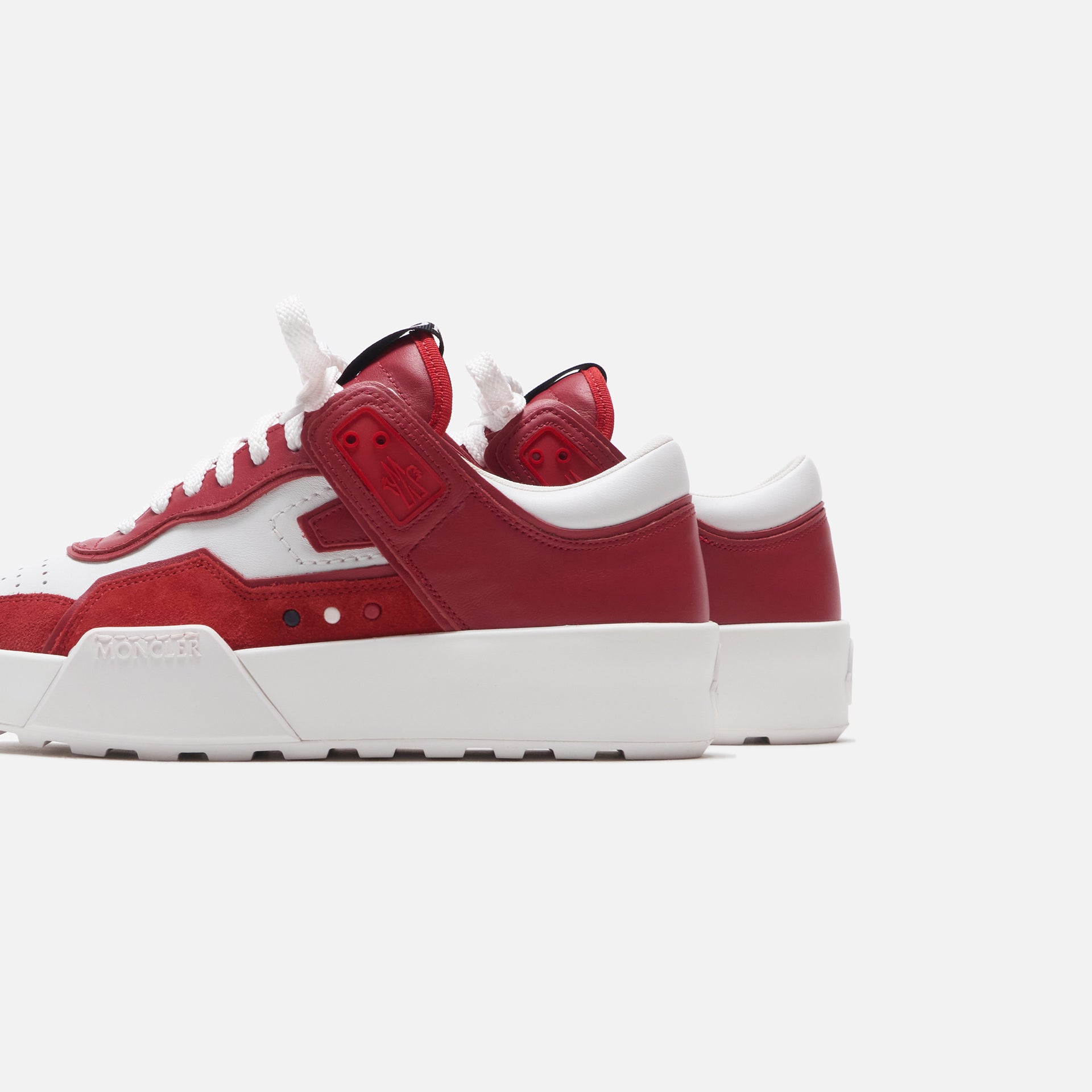 Moncler Promyx Space Low Top Sneakers - Red / White