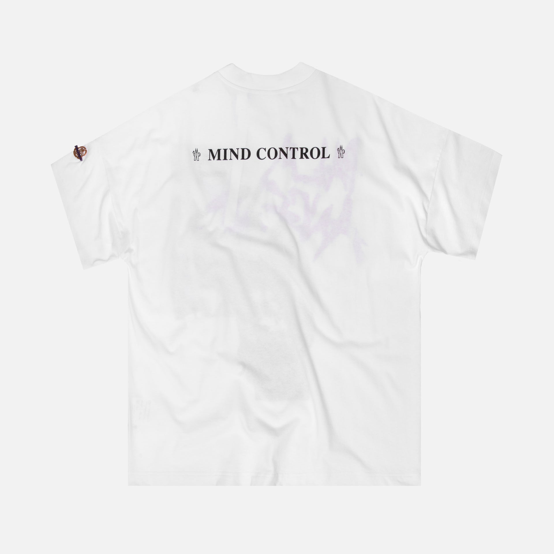 8 Moncler Palm Angels Maglia Girocollo Graphic Tee - White