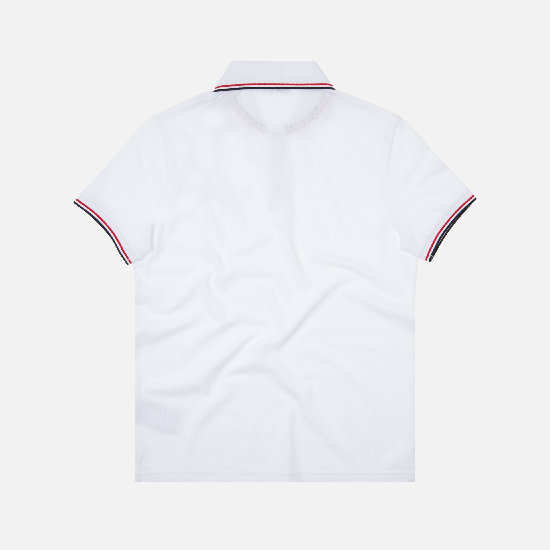 Moncler Maglia Polo Manica Corta - White