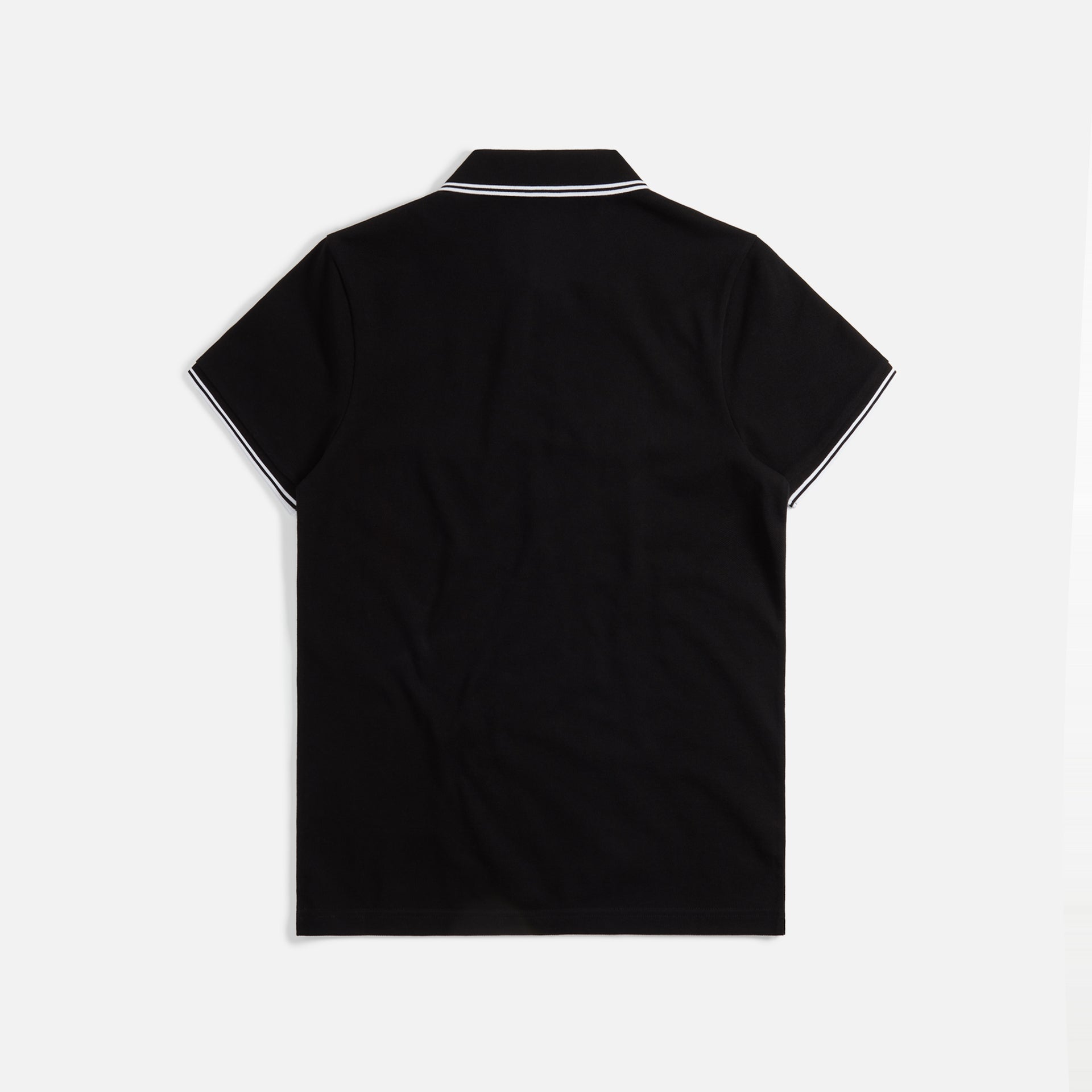 Moncler Short Sleeve Polo Shirt - Black