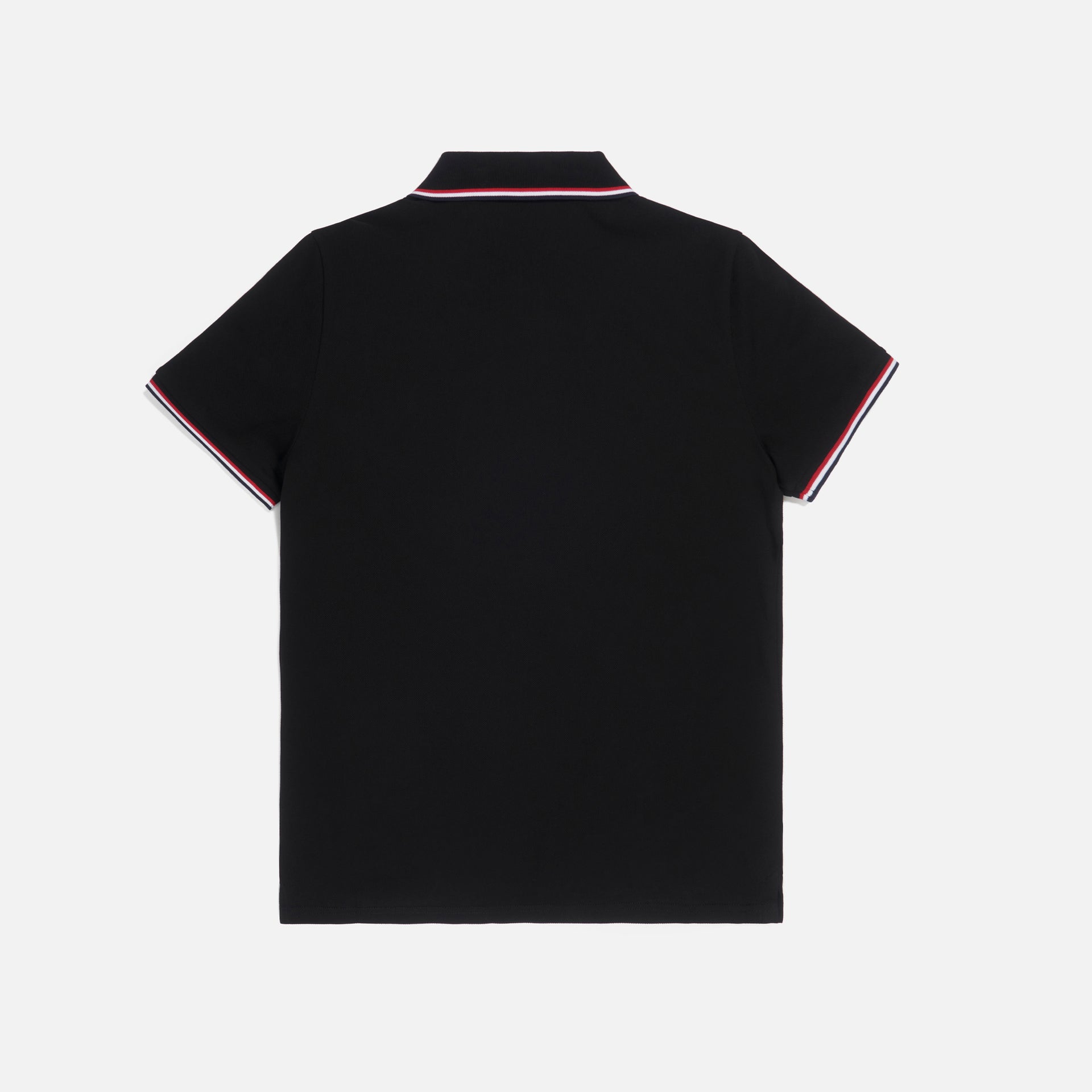 Moncler Maglia Polo Manica Corta - Black