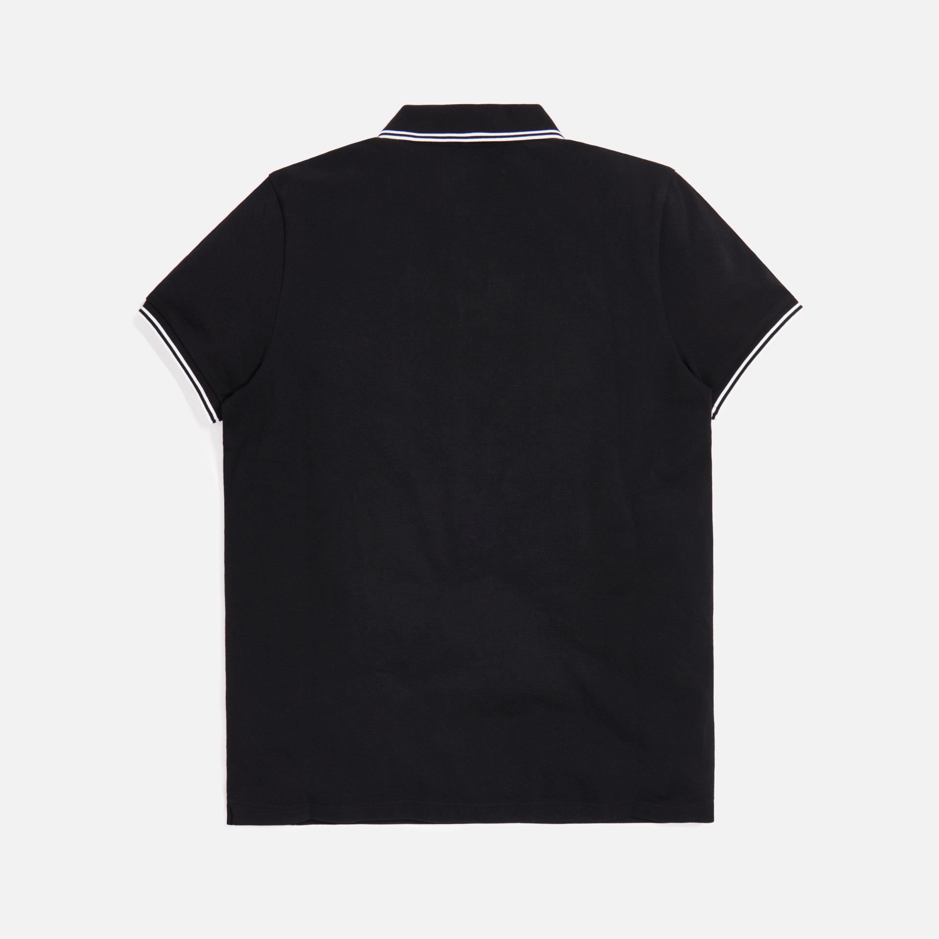 Moncler Maglia Polo Manica Corta - Black