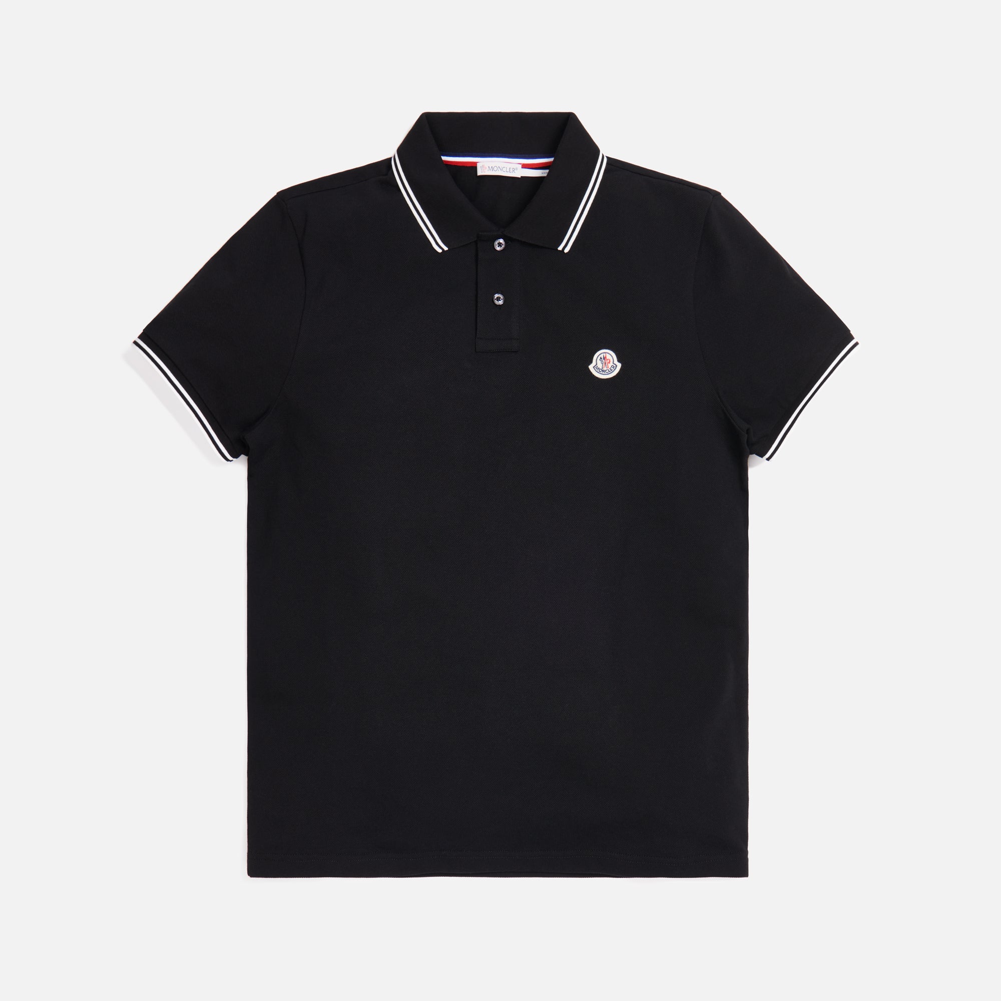 Maglia polo manica clearance corta moncler