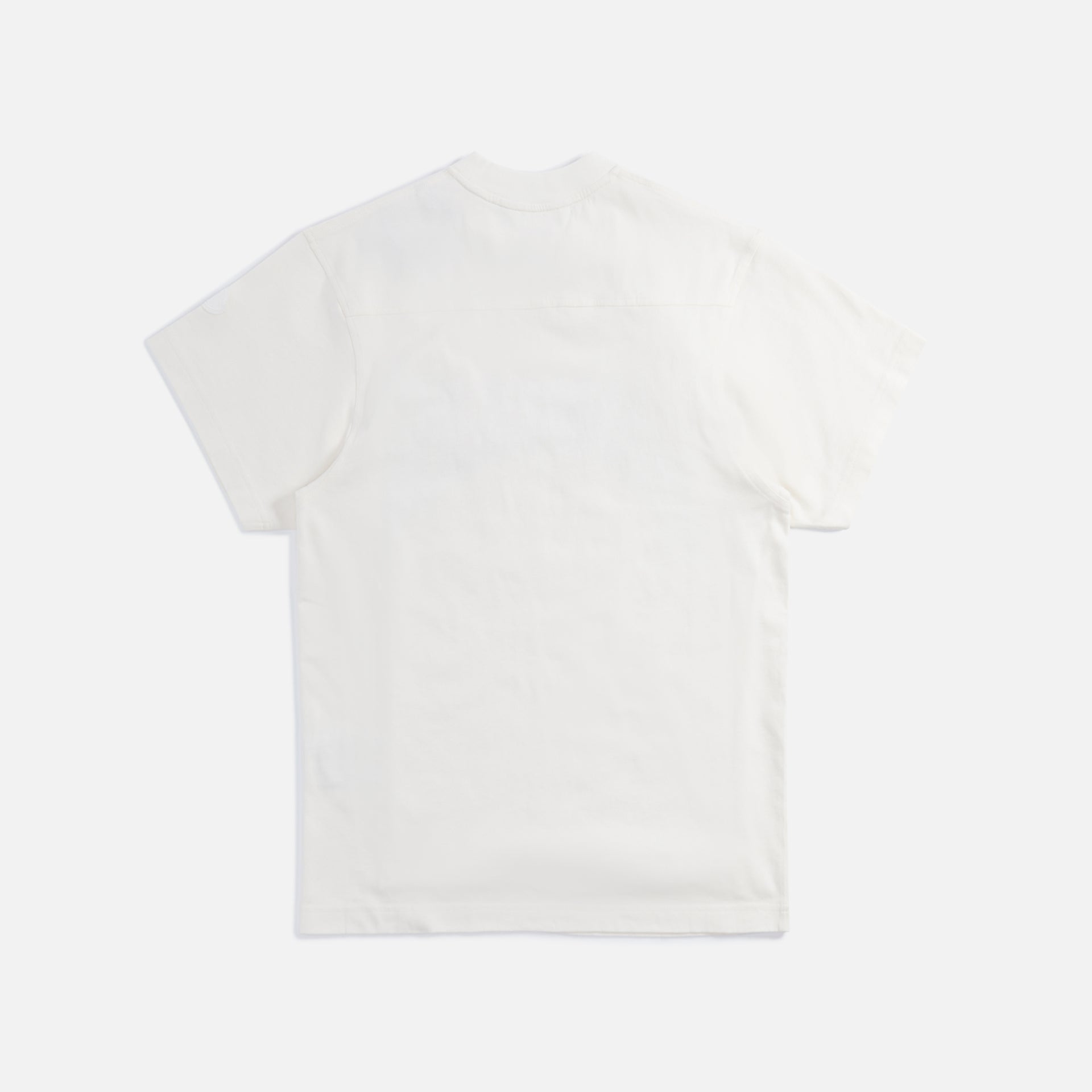 Moncler Curved Logo Tee - White