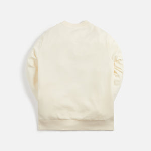 Moncler Embroidered Crewneck Sweatshirt - Ivory