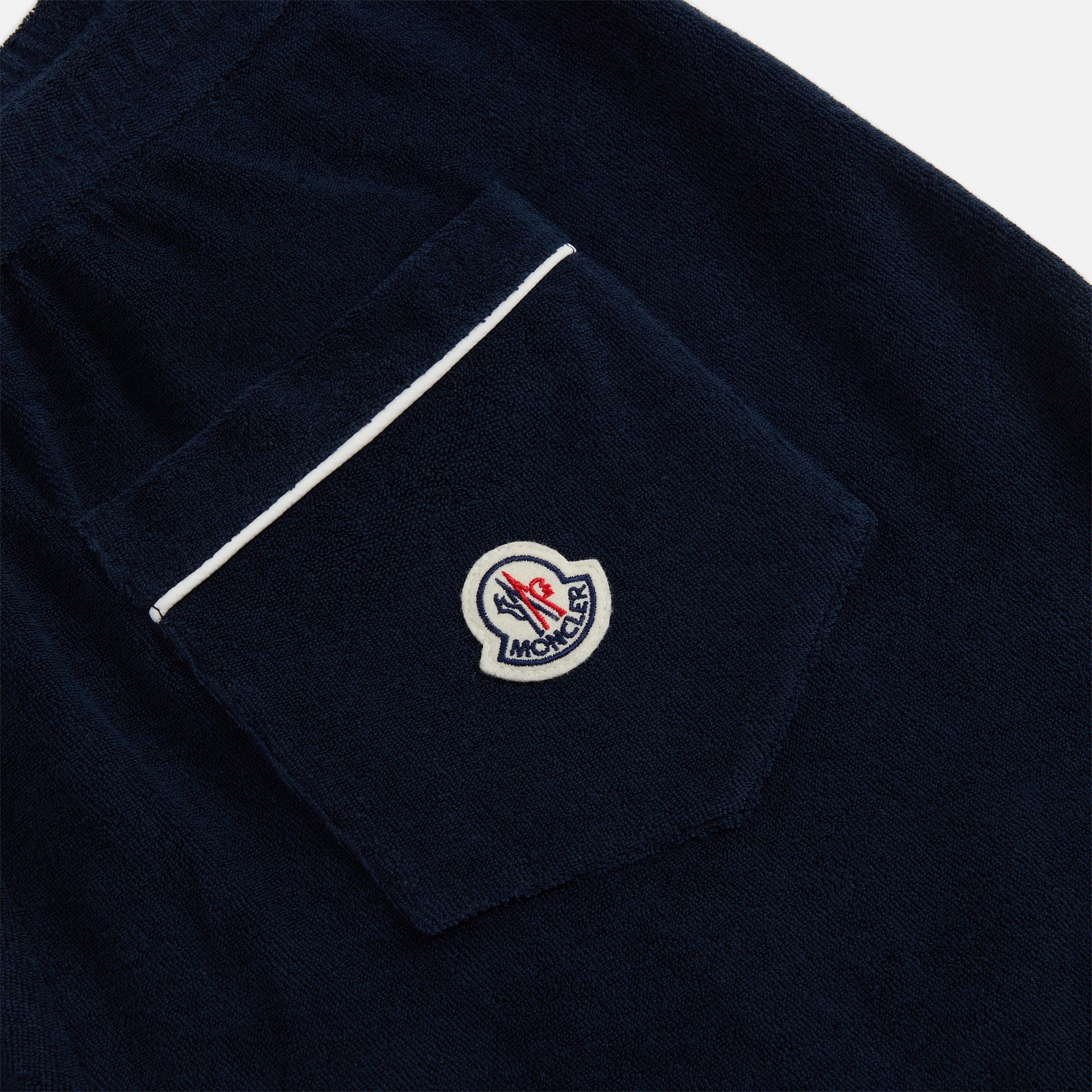 Moncler Shorts Terry - Dark Navy