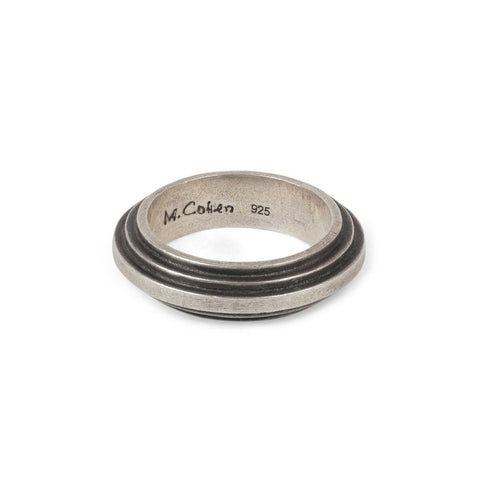 M. Cohen Sterling Silver Equinox Ring