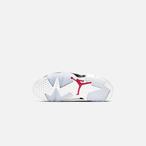 Nike Air Jordan 6 Retro - White / Carmine / Black