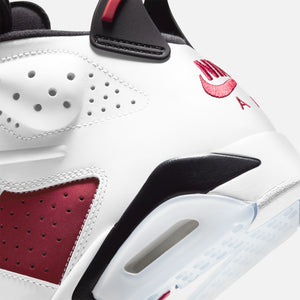 Nike Air Jordan 6 Retro - White / Carmine / Black