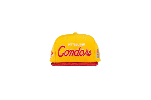 Just Don Pittsburgh Condors Hat - Yellow / Red