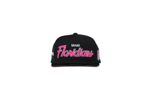 Just Don Miami Floridians Hat - Black / Black
