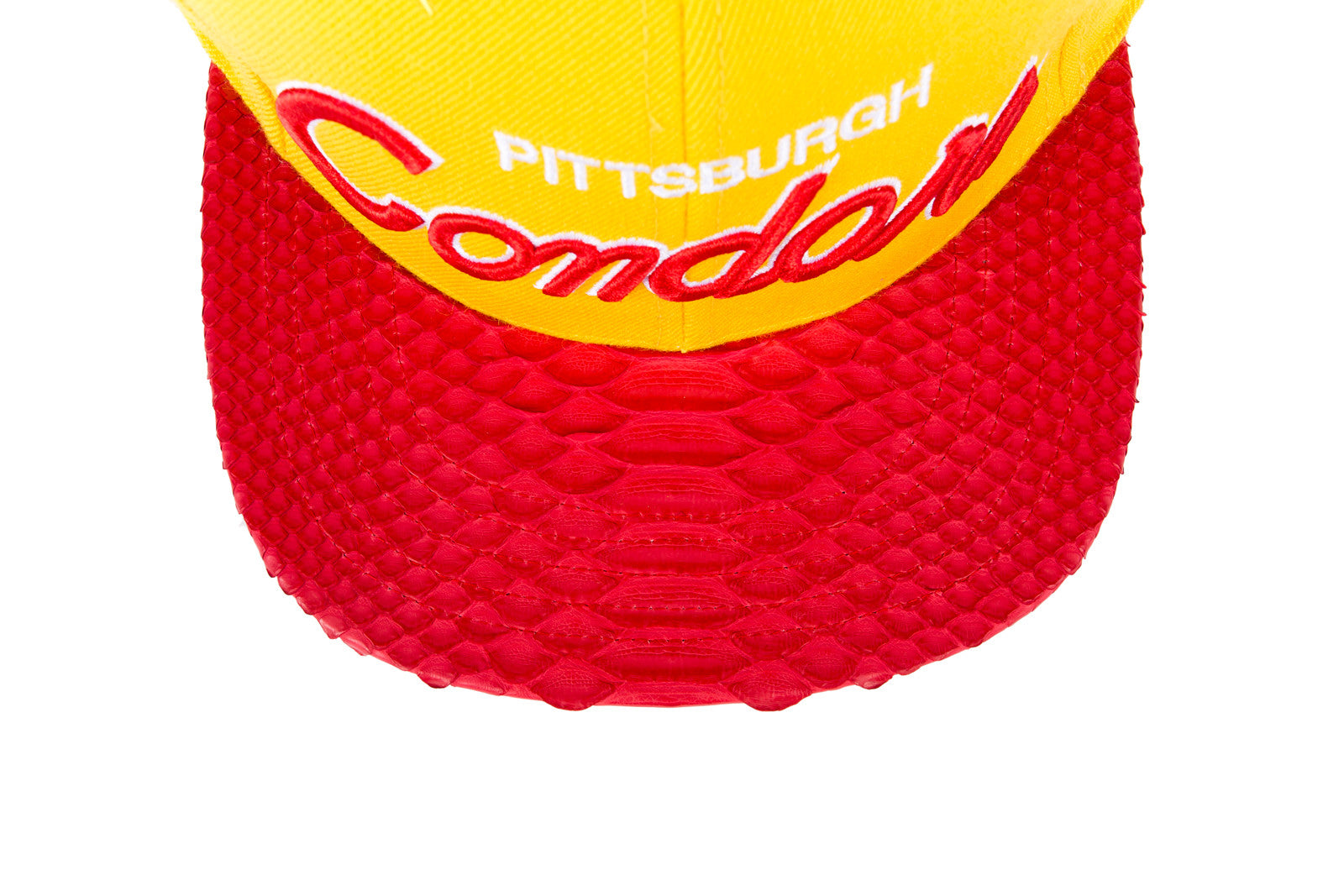 Just Don Pittsburgh Condors Hat - Yellow / Red