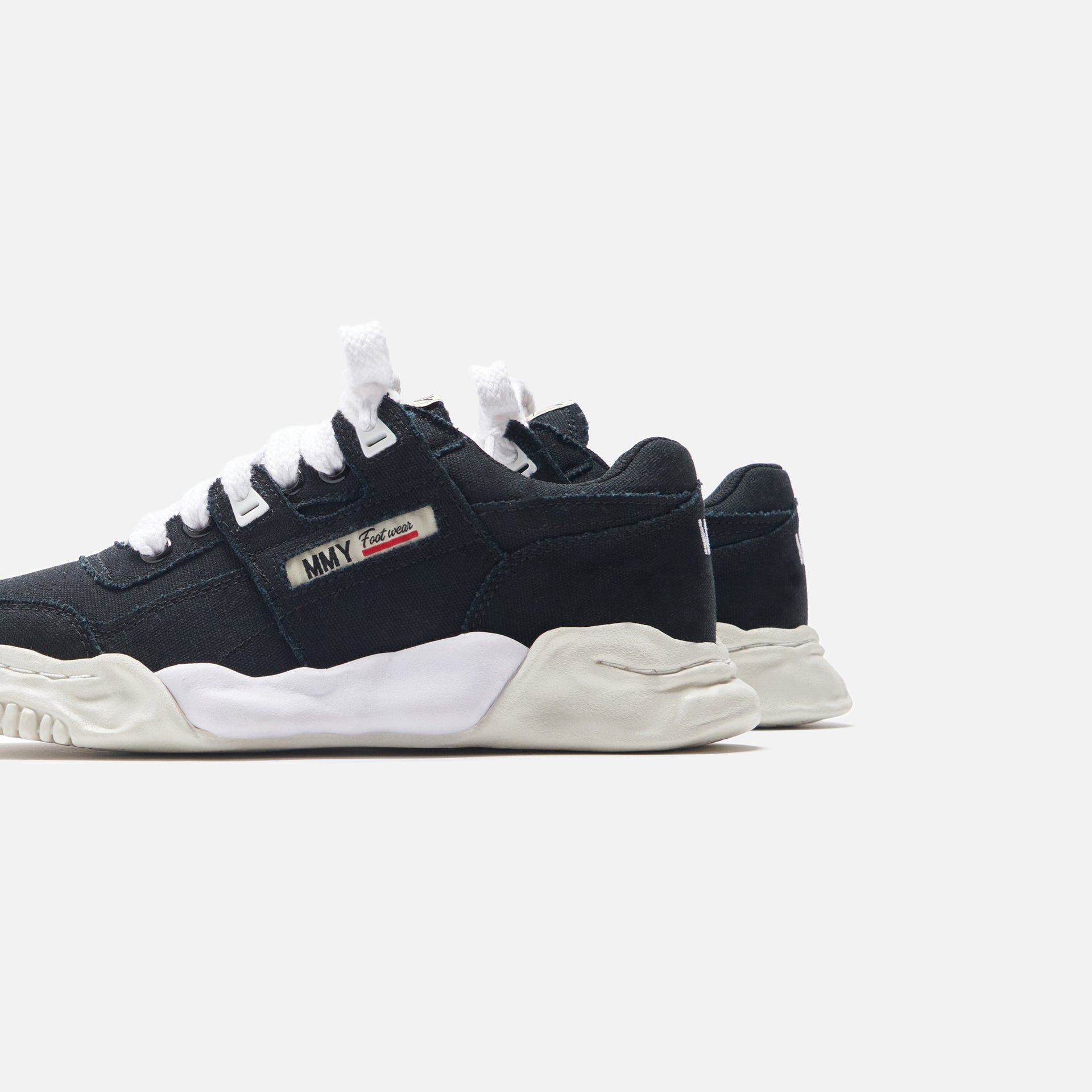 Mihara Yasuhiro Parker Canvas Low Top Sneaker - Black