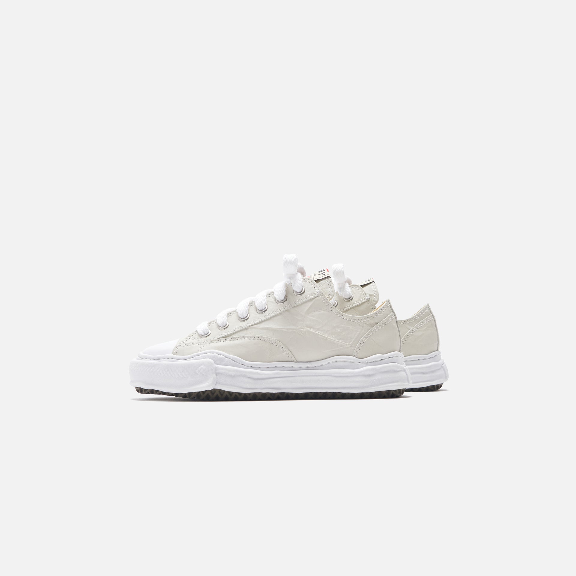Mihara Yasuhiro Peterson Low Paper Leather - White