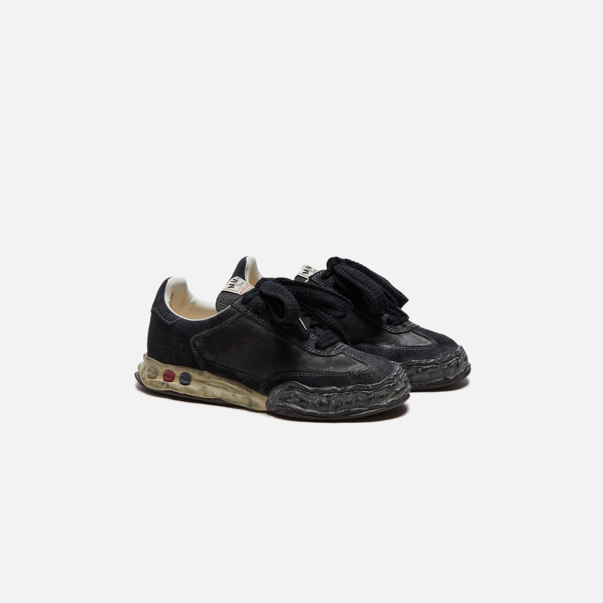 Mihara Yasuhiro Herbie OG Sole Mix Material Low - Black