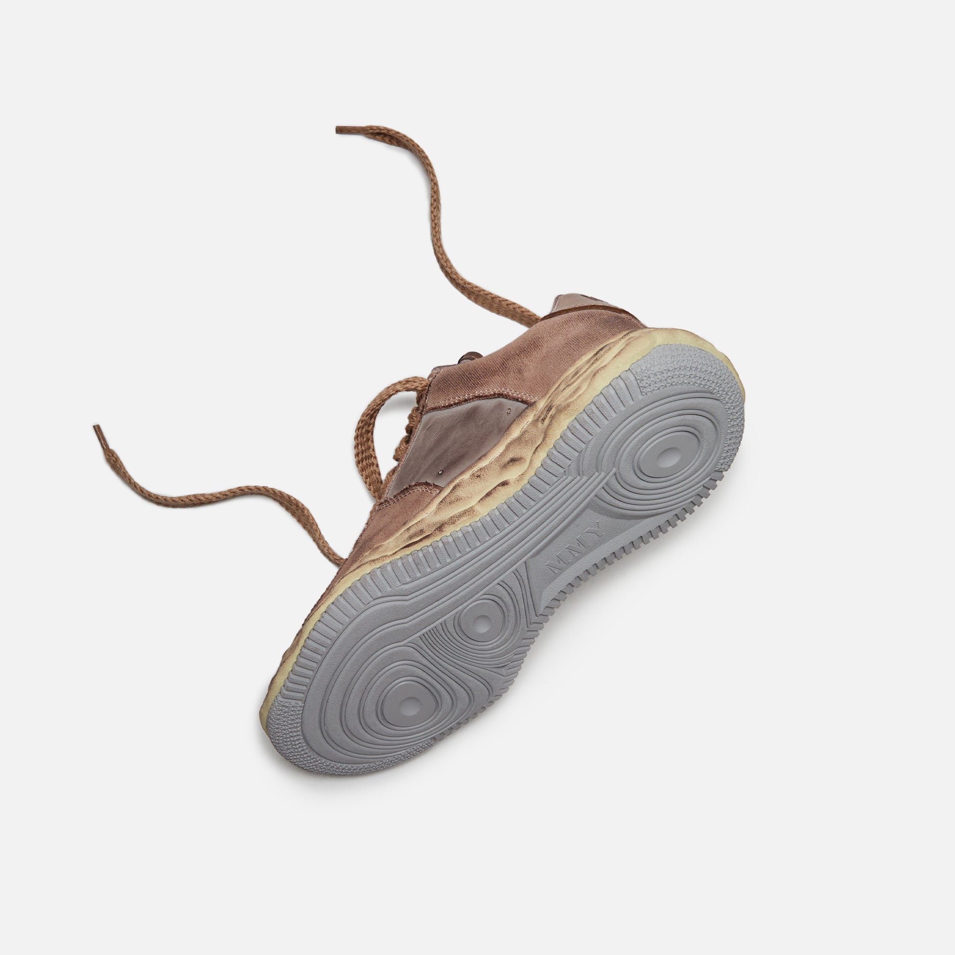 Mihara Yasuhiro Wayne OG Sole Mix Material Low - Brown