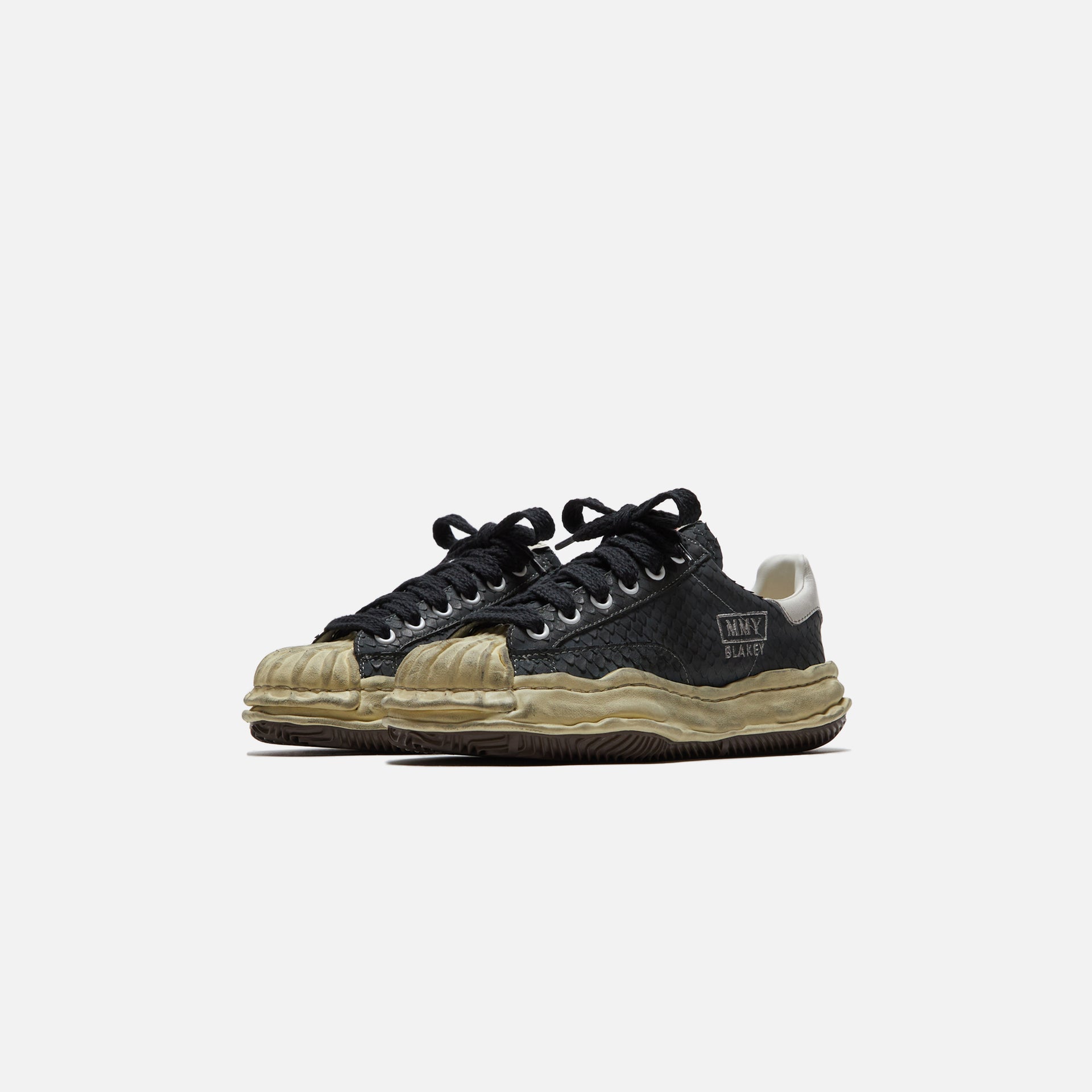 Mihara Yasuhiro Blakey OG Sole Leather Low - Black