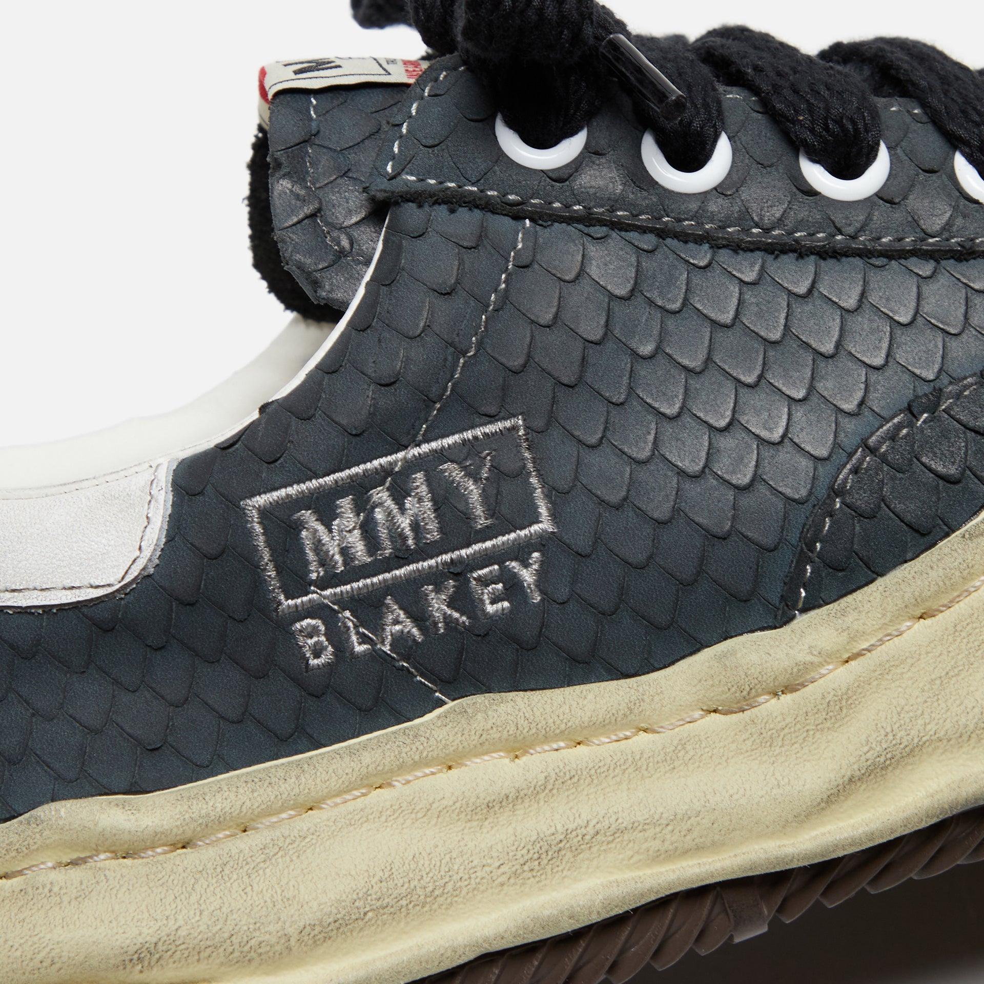 Mihara Yasuhiro Blakey OG Sole Leather Low - Black
