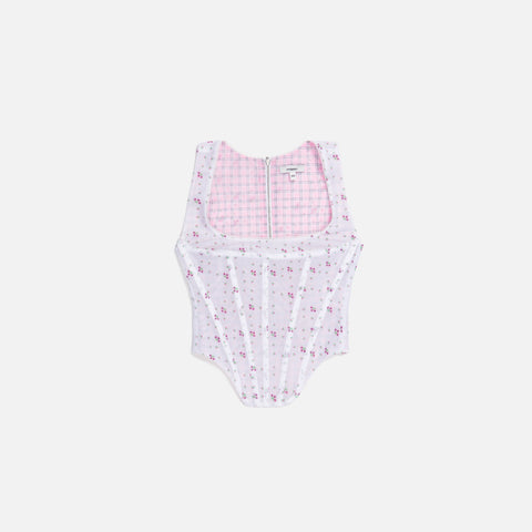 Miaou Campbell Top - Pink Floral