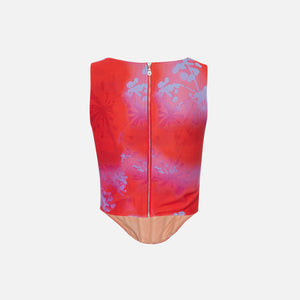 Miaou Campbell Corset - Rouge Mudd
