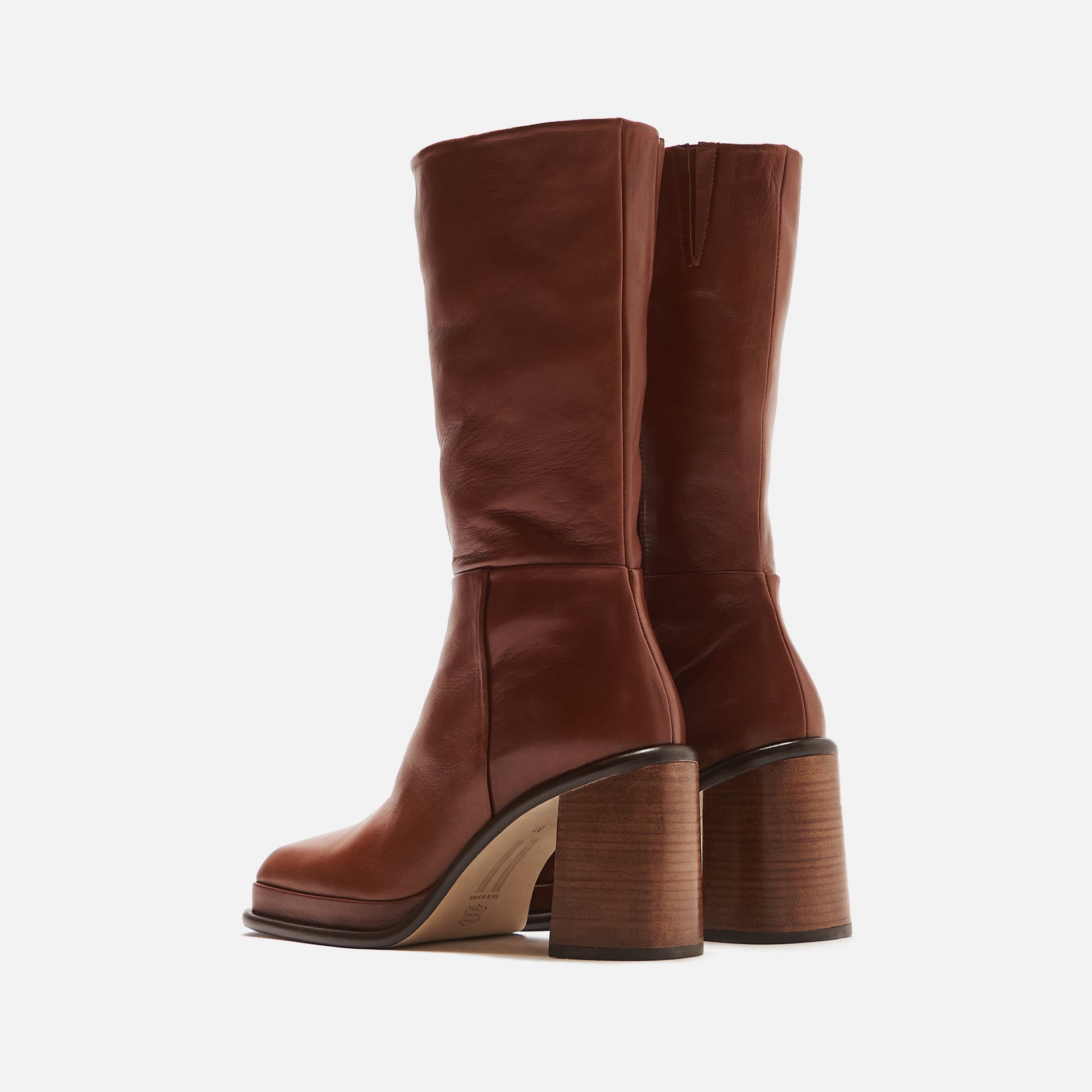 Miista WMNS Abril Cork Leather Boots