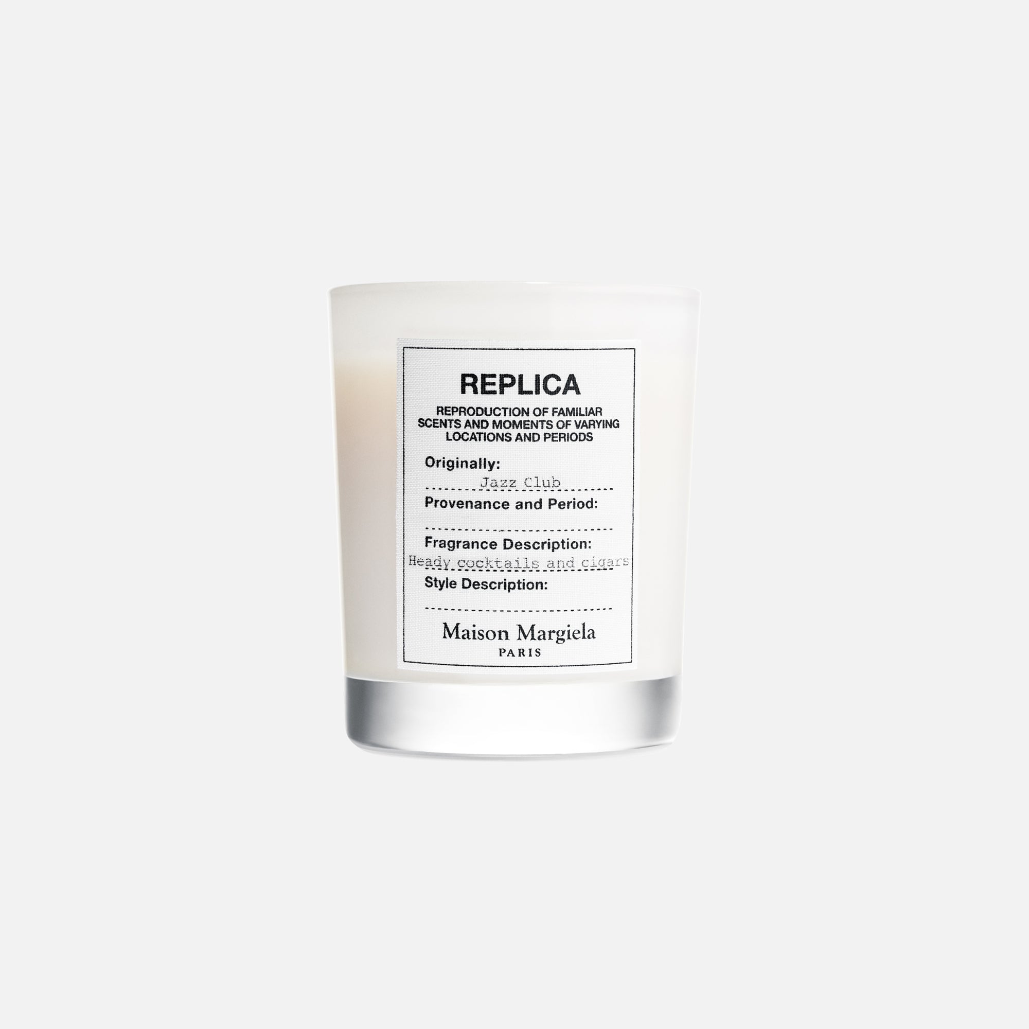 Margiela Replica Jazz Club Candle Kith