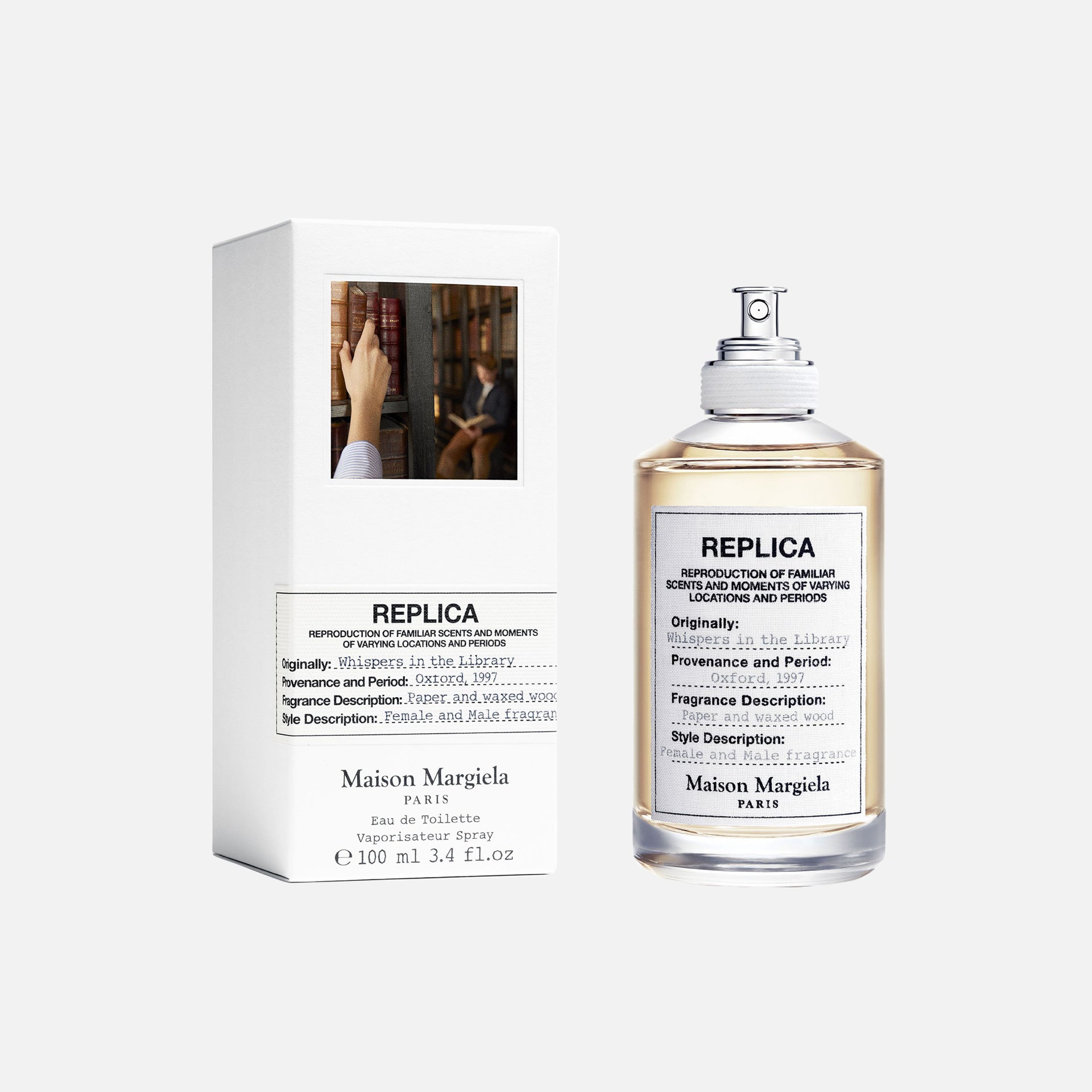 Maison Margiela Replica Whispers in the Library EDT 100ML – Kith Maison Margiela Replica Whispers in the Library EDT 100ML – Kith