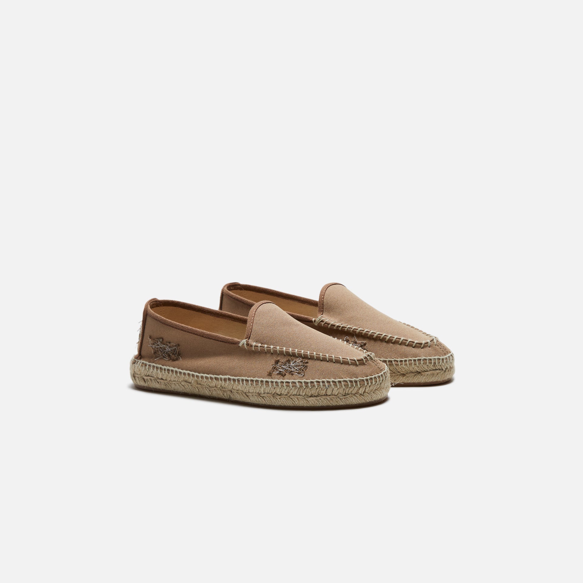 Margiela Embroidered Espadrille - Chamois