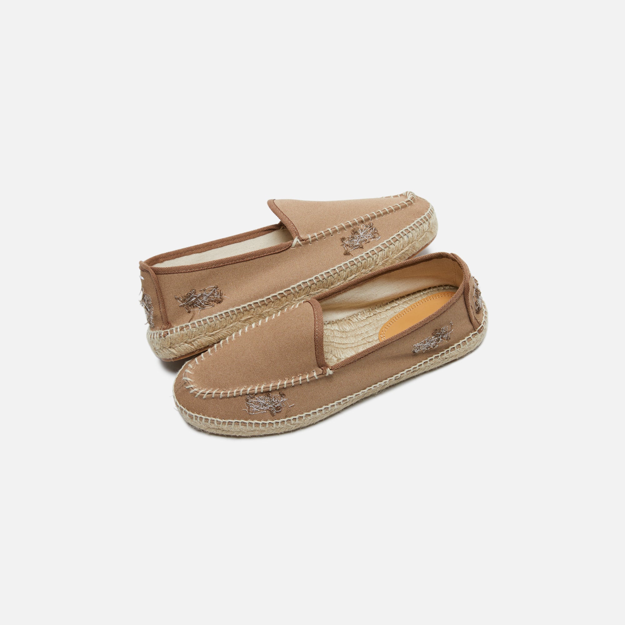★Maison Margiela★ Embroidered Espadrille Slip-On Chamois S Margiela Embroidered Espadrille - Chamois – Kith