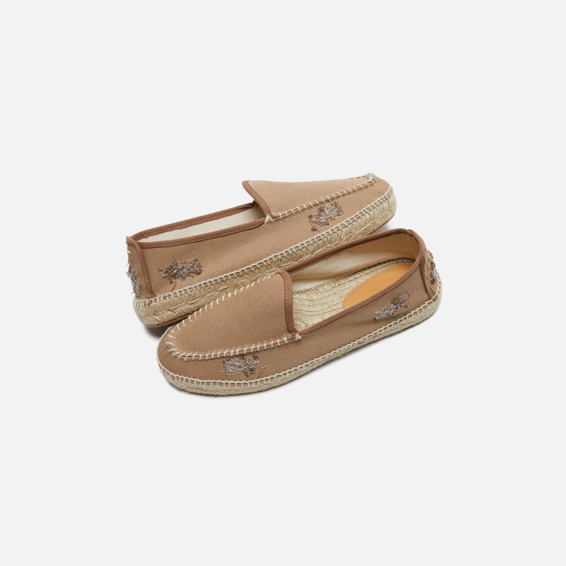 Margiela Embroidered Espadrille - Chamois